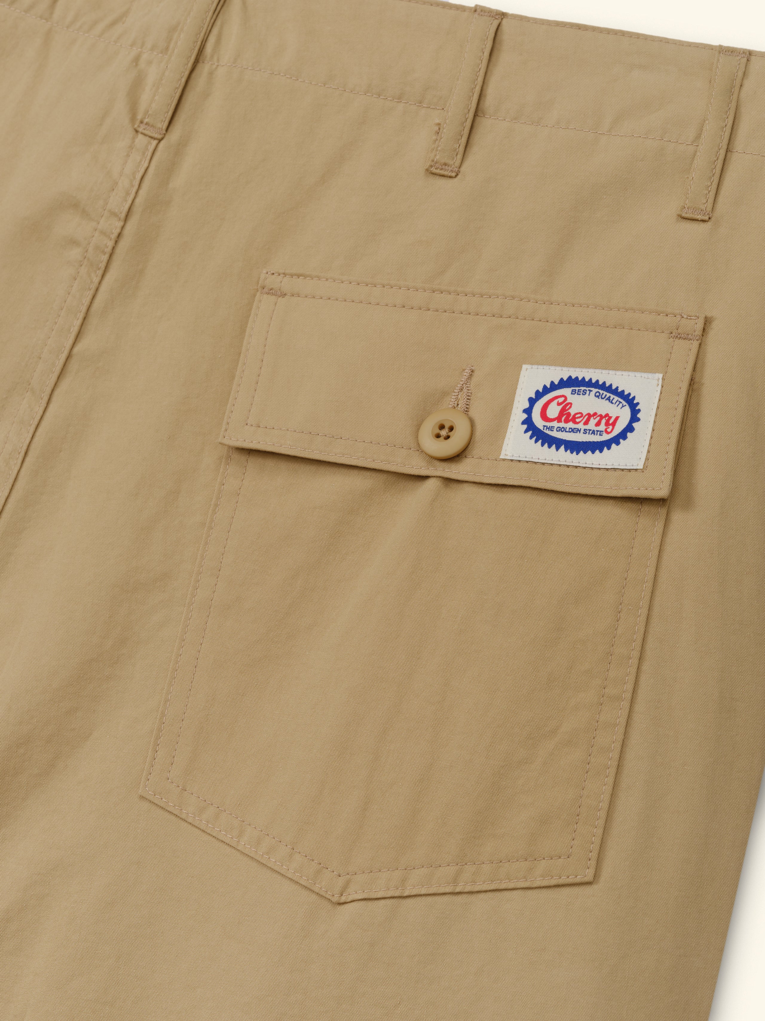 Twill Parachute Pants (Camel) – CHERRY LA