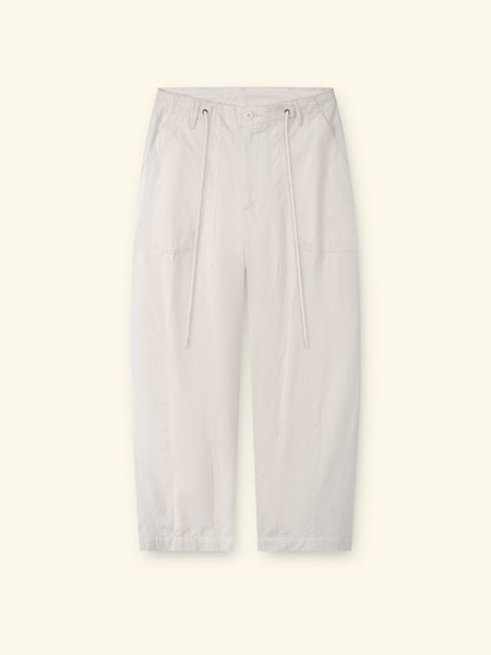 Twill Parachute Pants (Ivory) – CHERRY LA