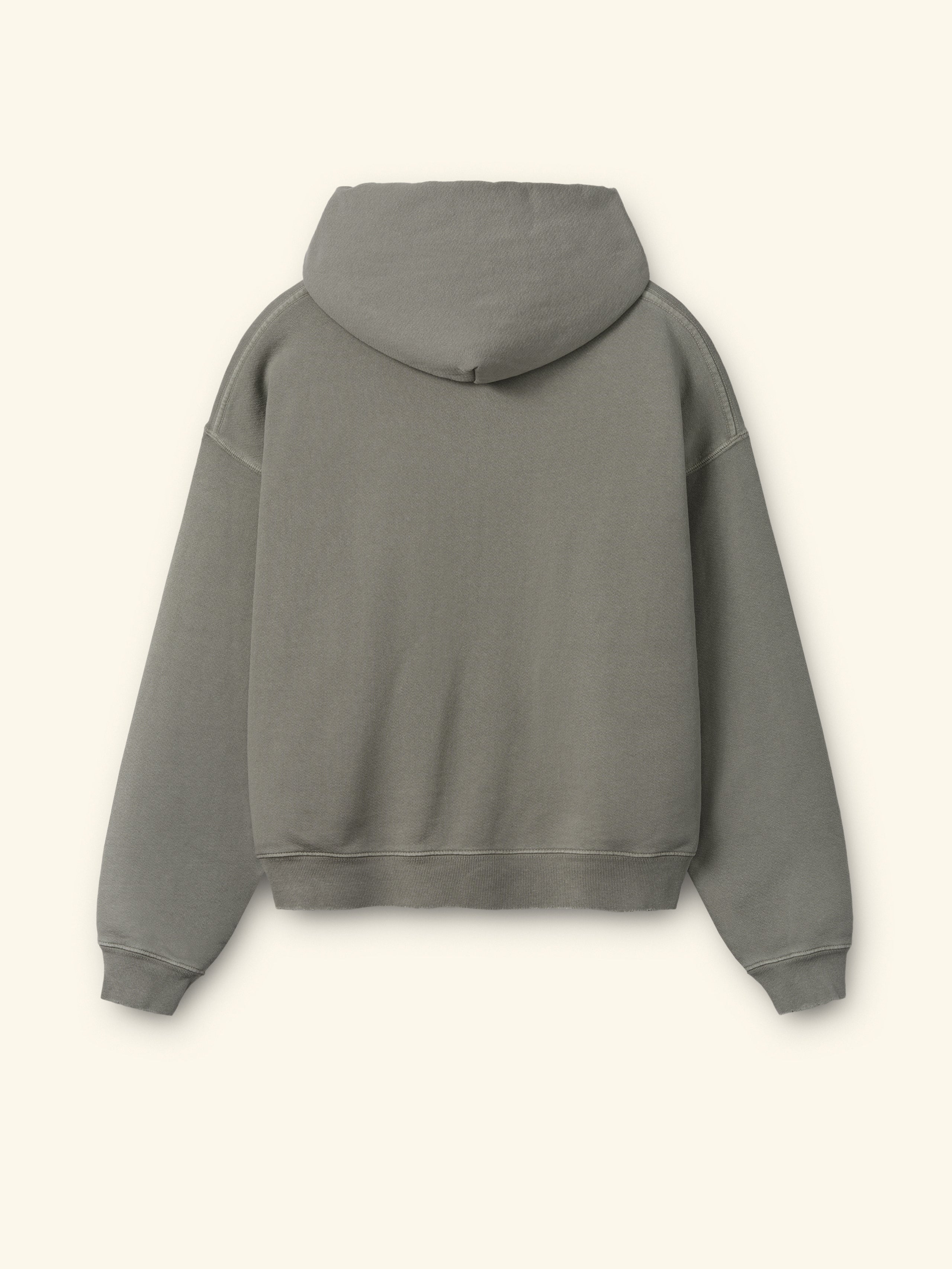Distressed Zip Up Hoodie (Smoke) – CHERRY LA