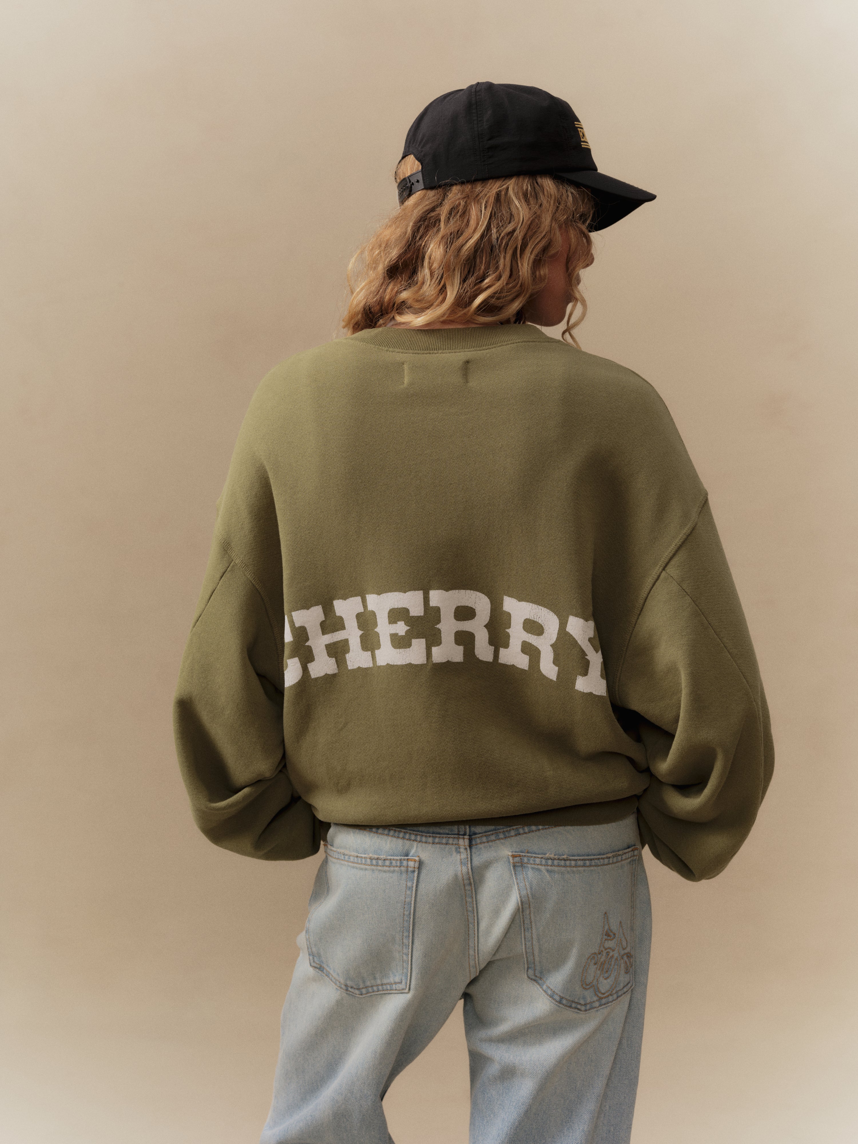 トップス cherryboy407 Gecko Zip Up Crew (Cactus) – CHERRY LA