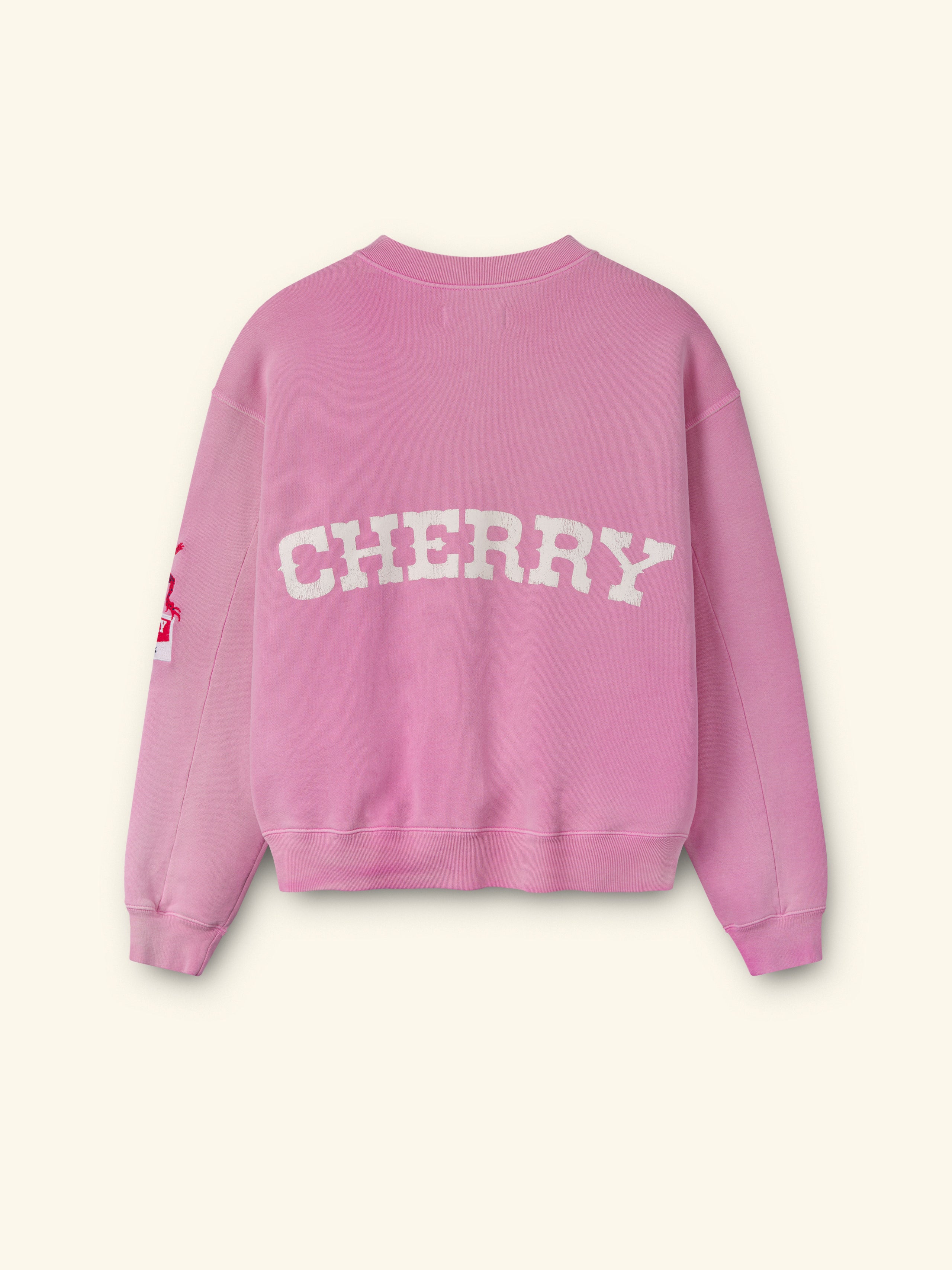 Gecko Zip Up Crew (Fuchsia) – CHERRY LA