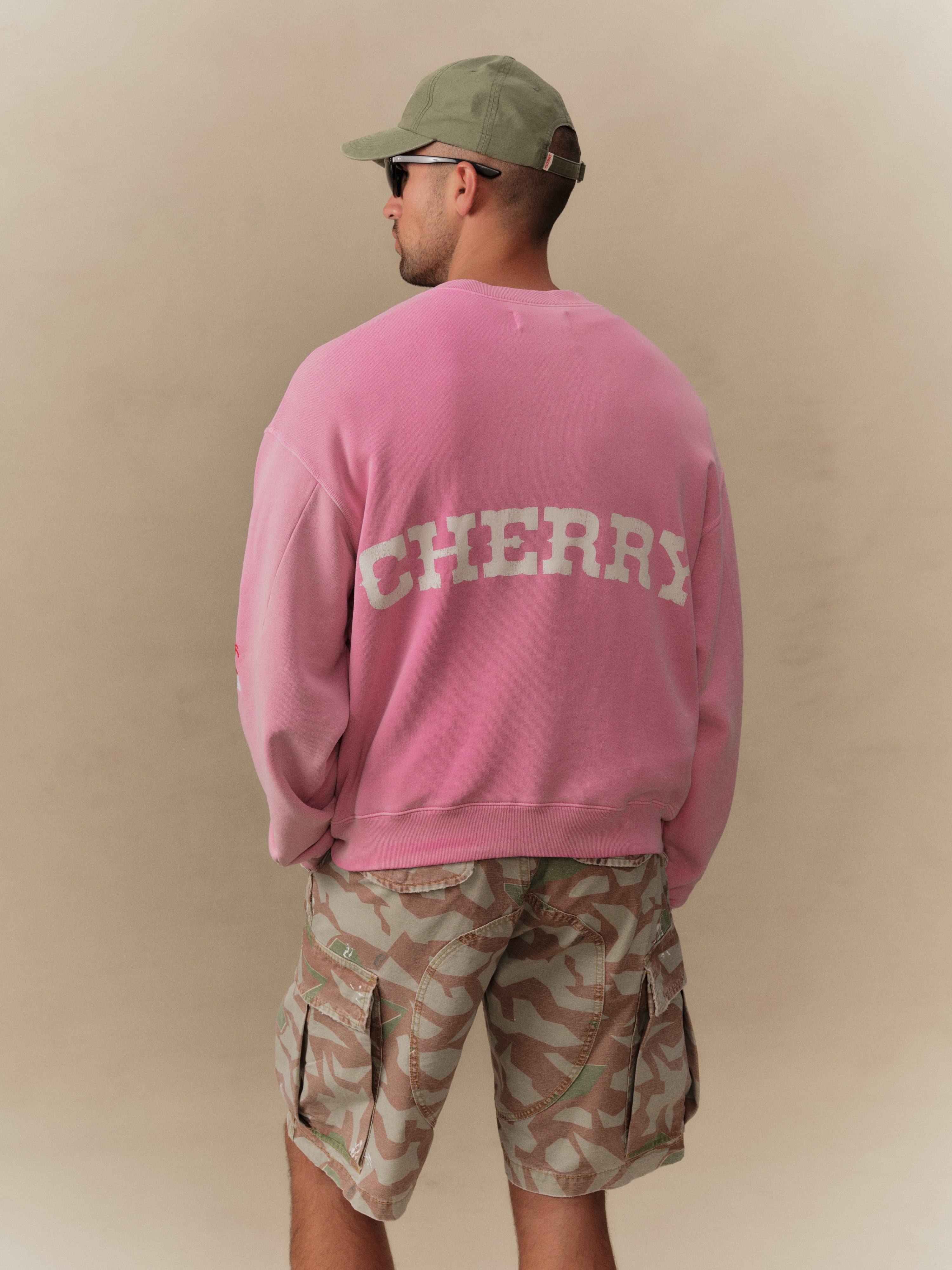 Gecko Zip Up Crew (Fuchsia) – CHERRY LA