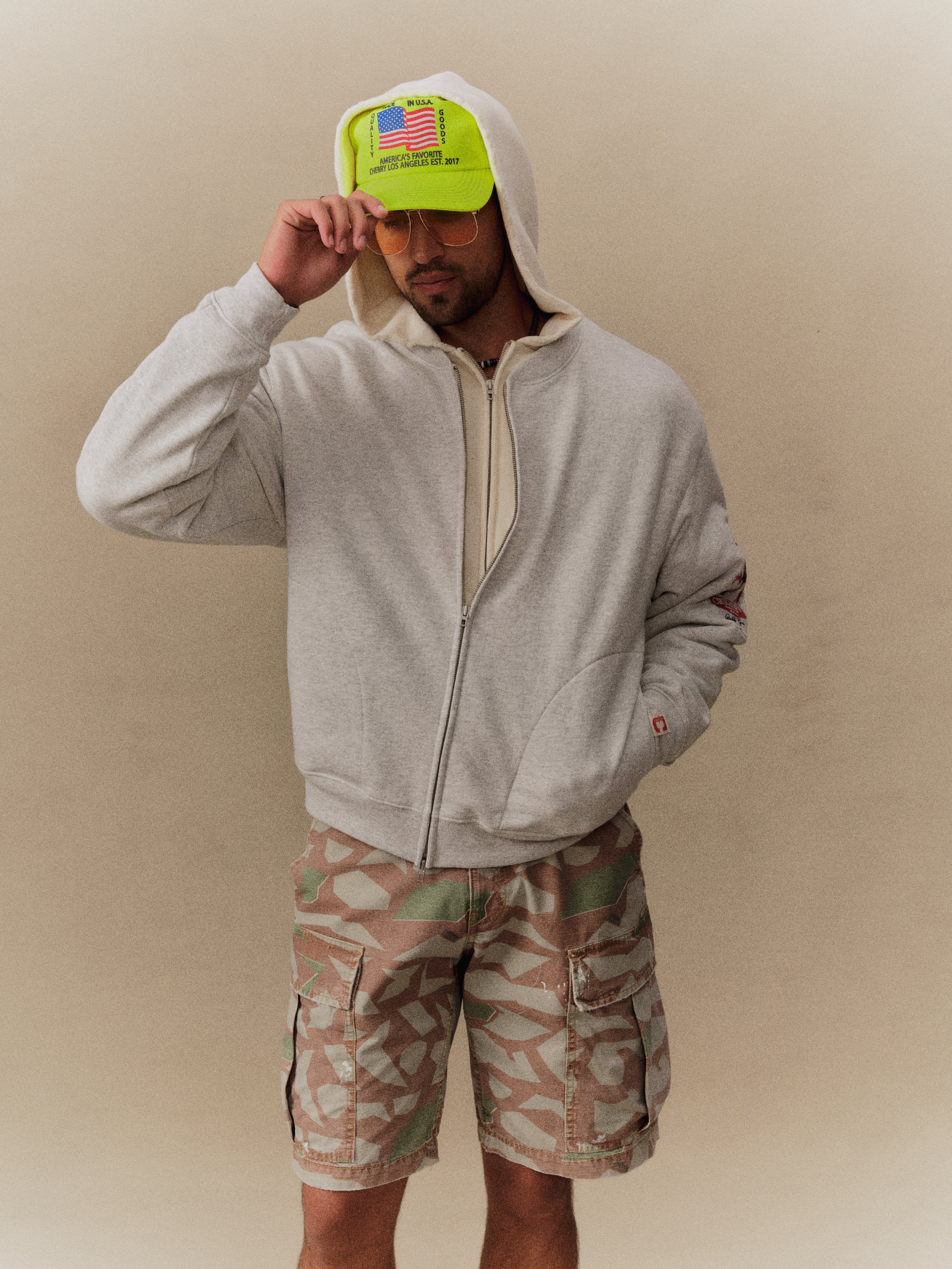 America's Favorite 5 Panel Hat (Neon Yellow)