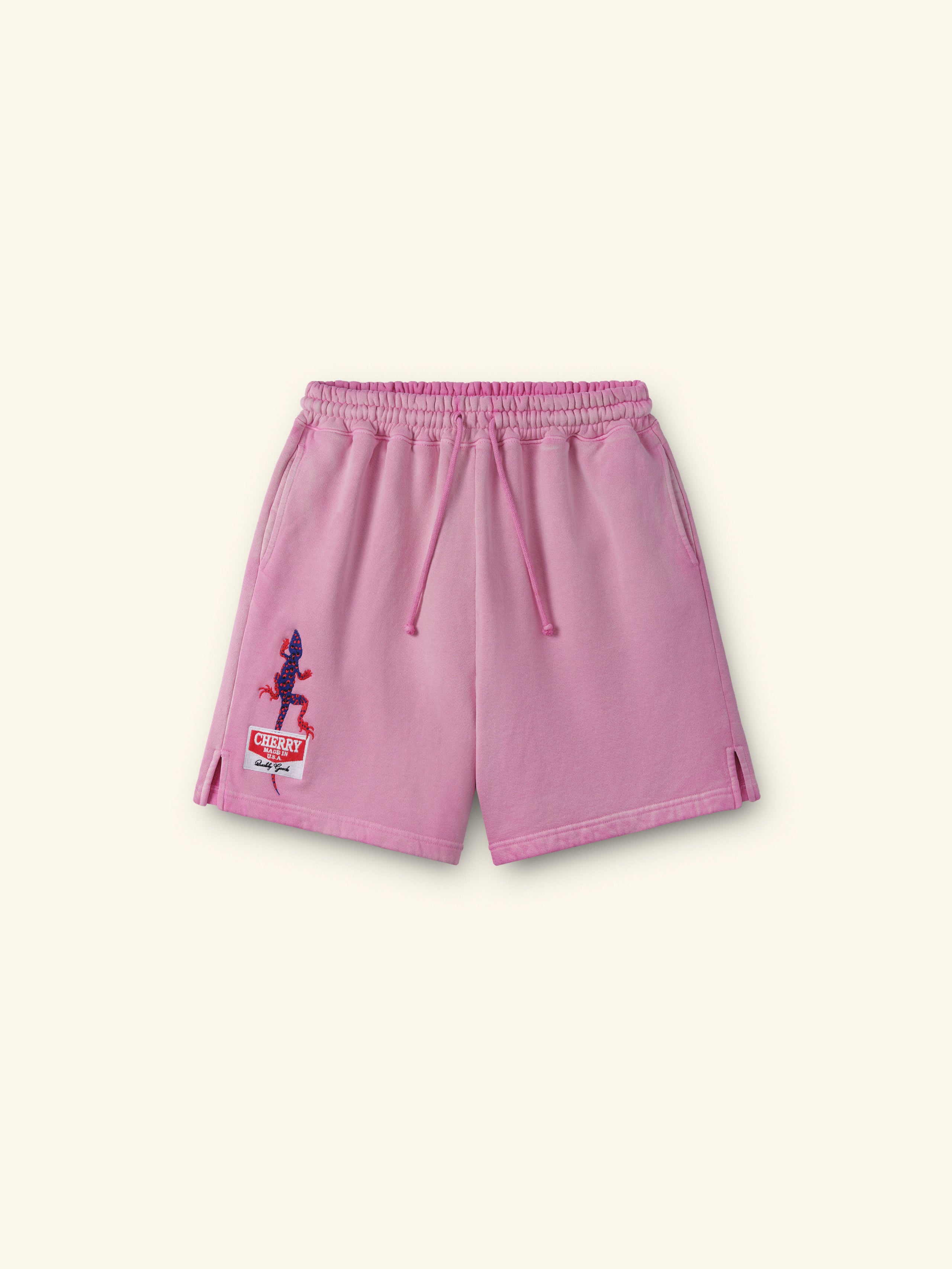 Gecko Sweatshorts (Fuchsia)