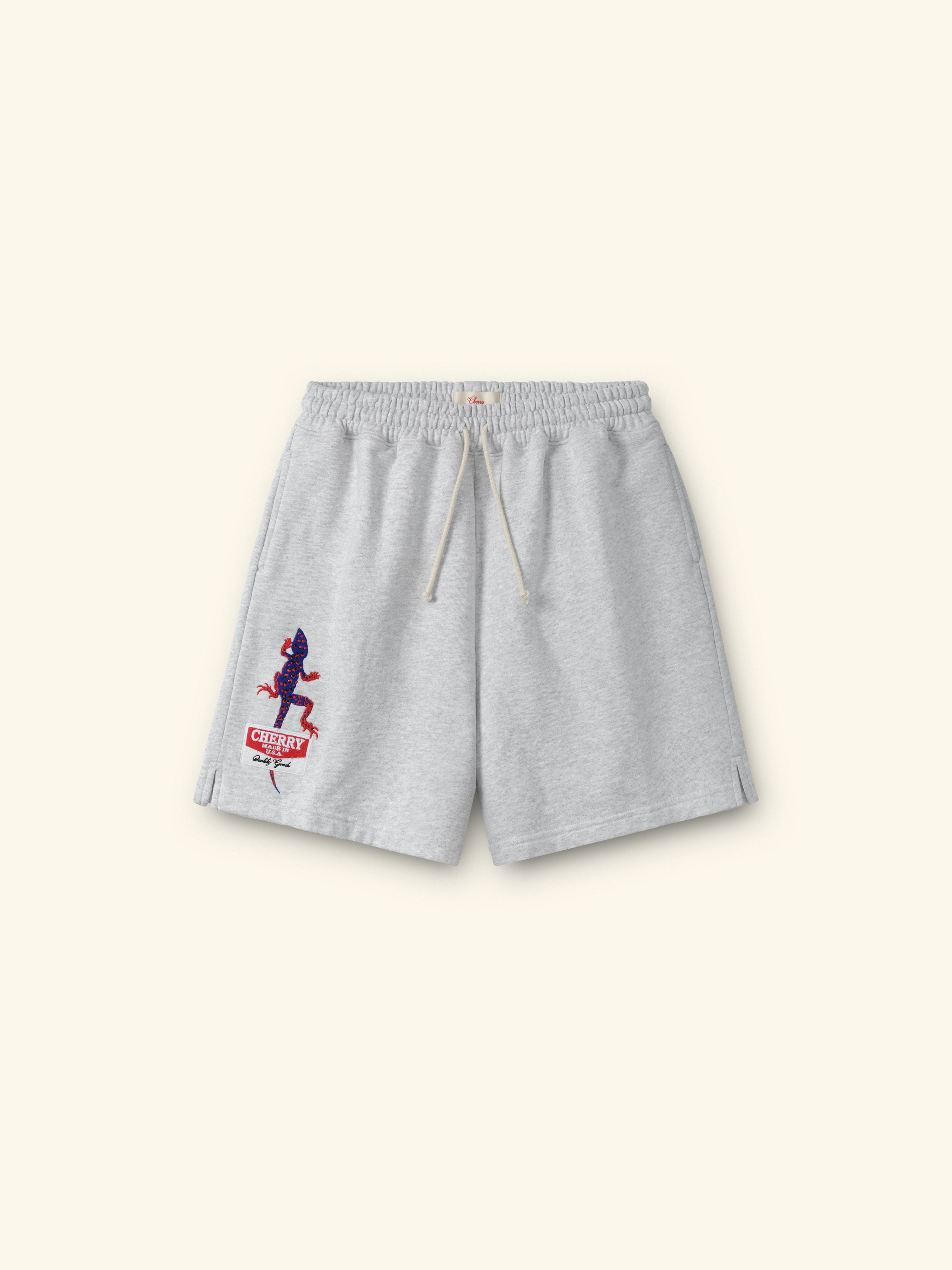 Gecko Sweatshorts (Heather Grey)