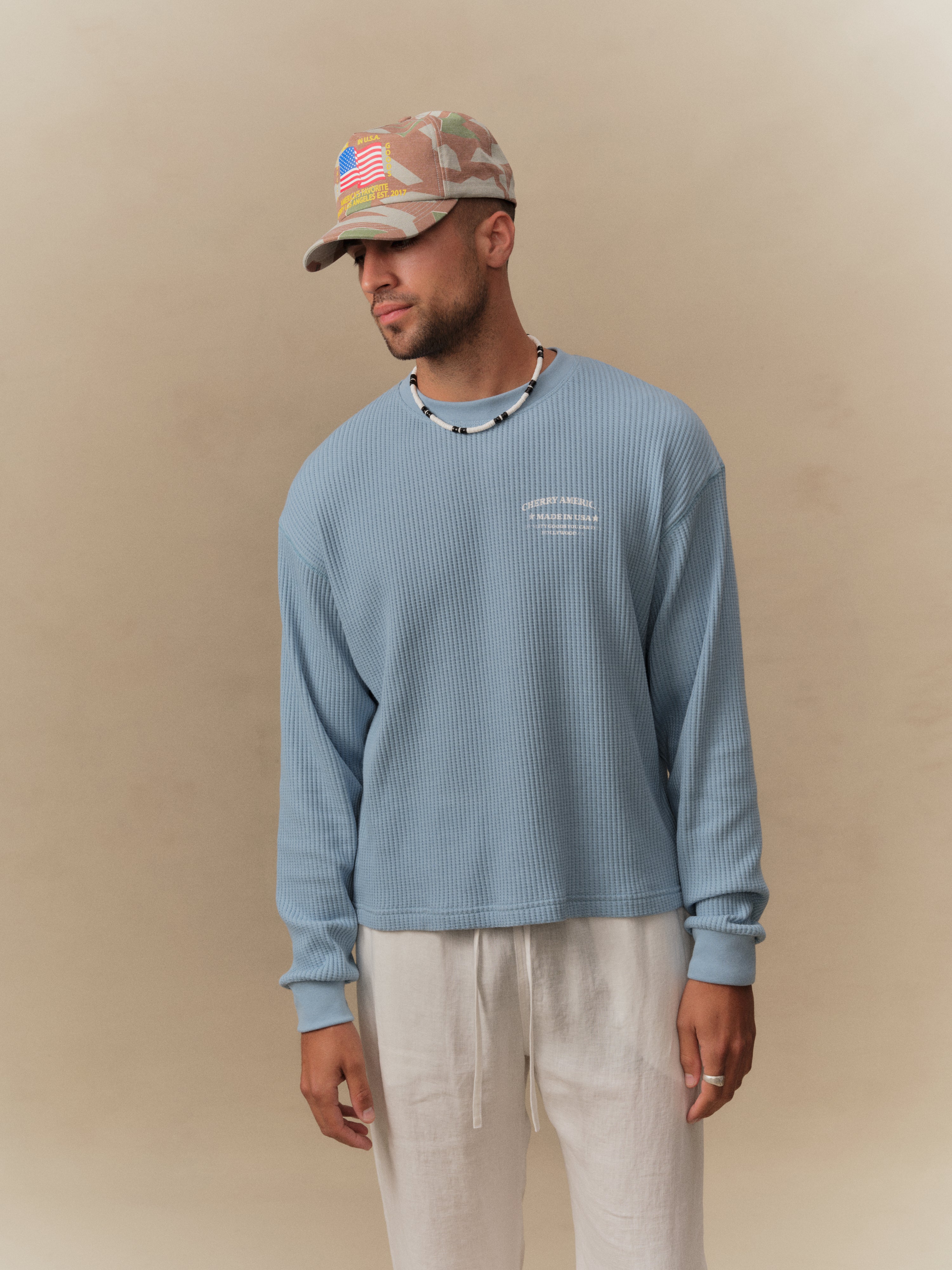 Ranchwear Boxy Thermal (Sky Blue)