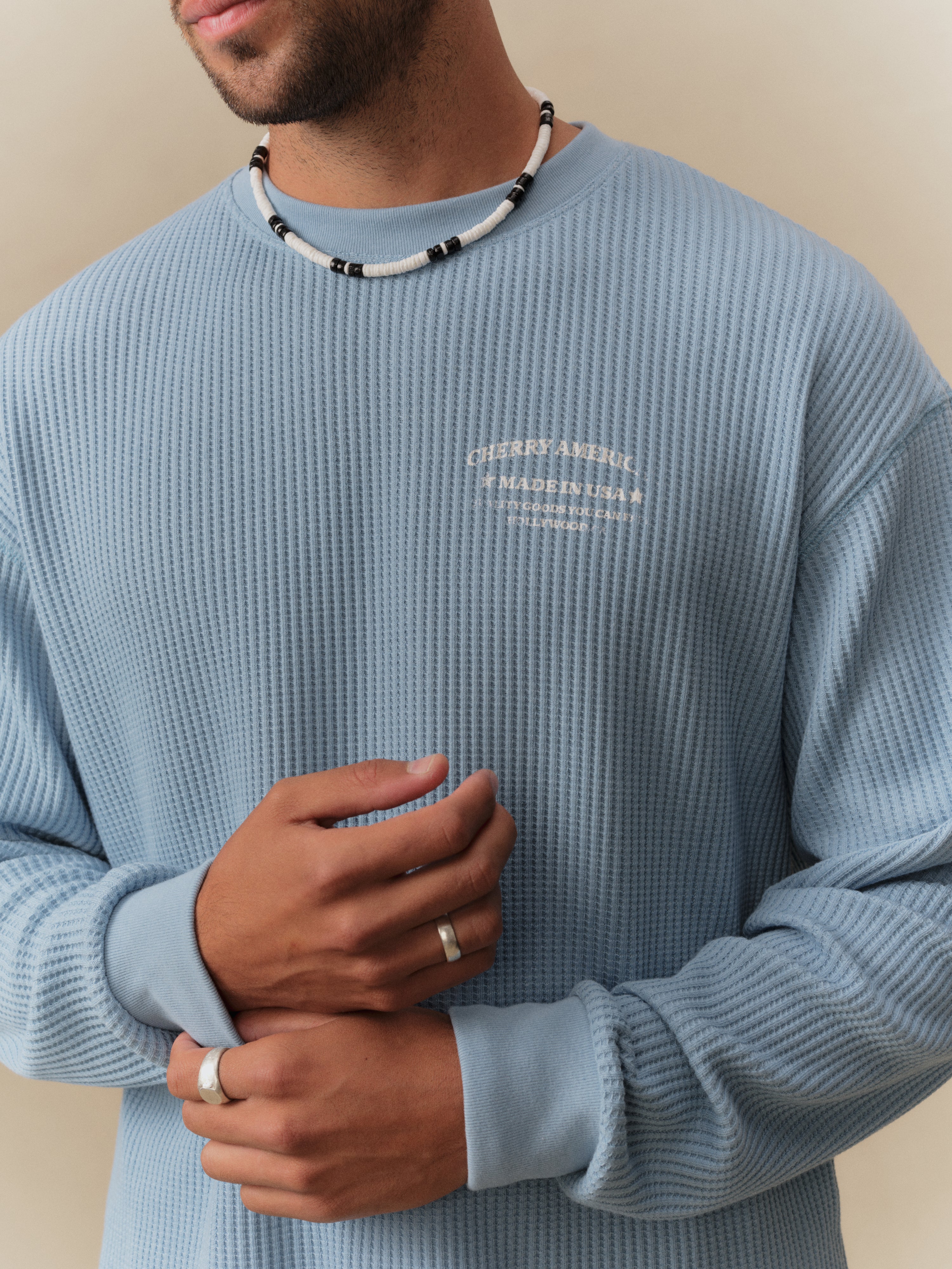 Ranchwear Boxy Thermal (Sky Blue)