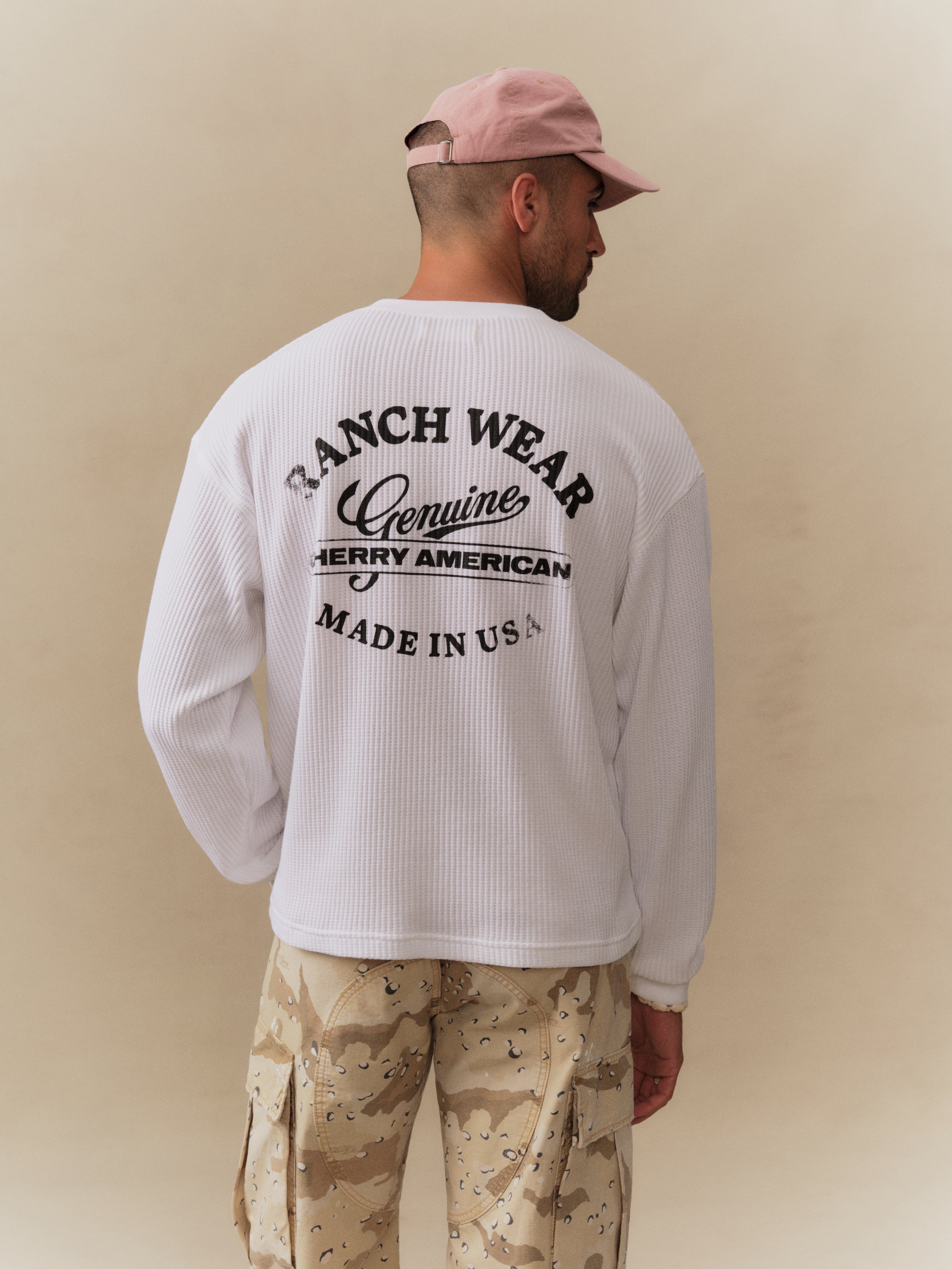 トップス cherryboy407 Ranchwear Boxy Thermal (White) – CHERRY LA