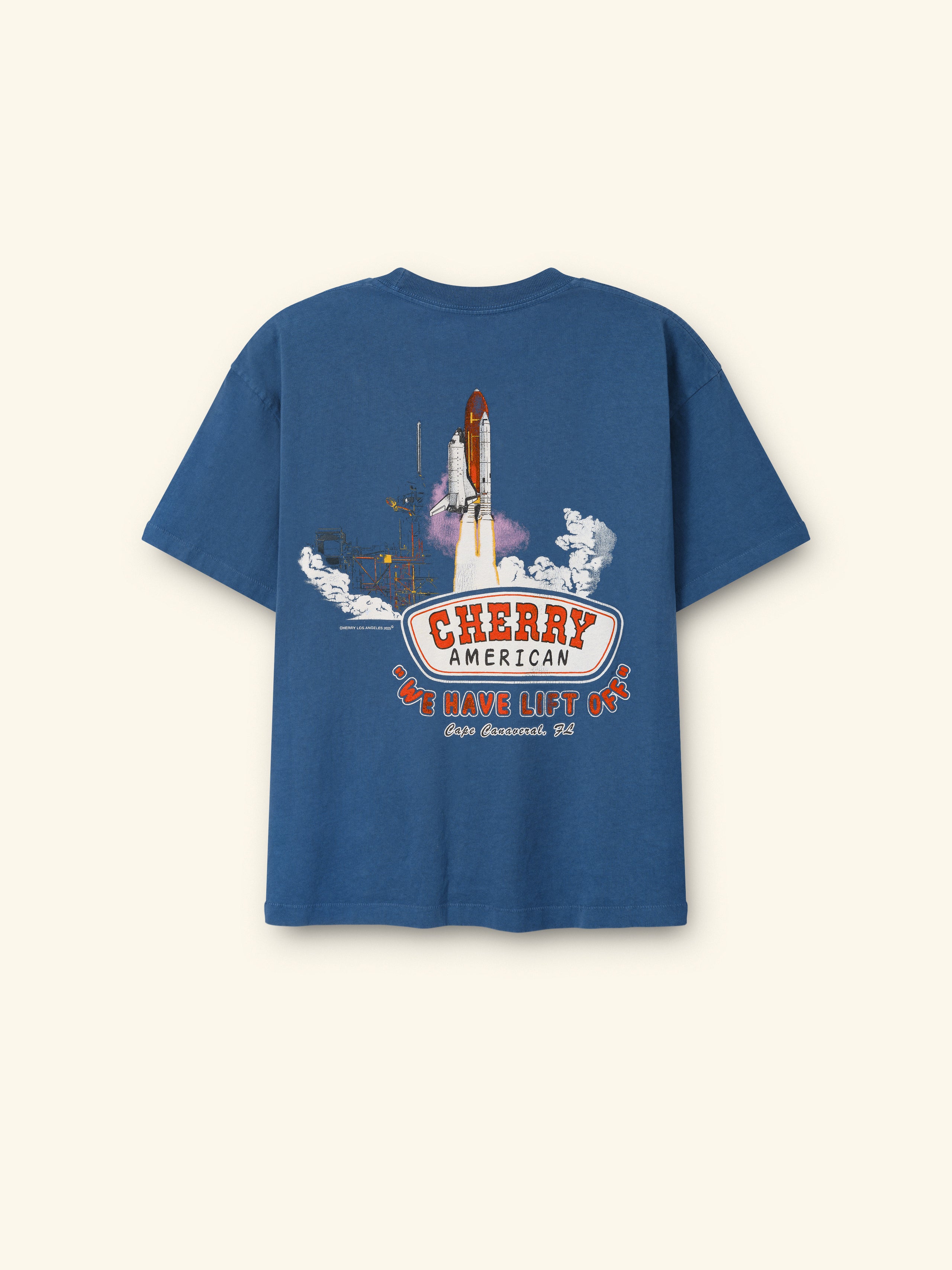 Cape Canaveral Classic Pocket Tee (Faded Navy) – CHERRY LA