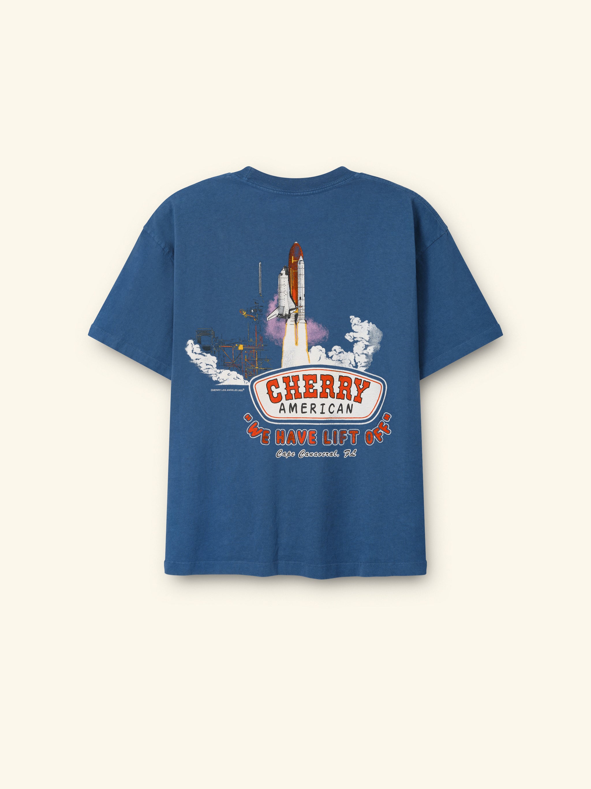 Cape Canaveral Classic Pocket Tee (Faded Navy) – CHERRY LA