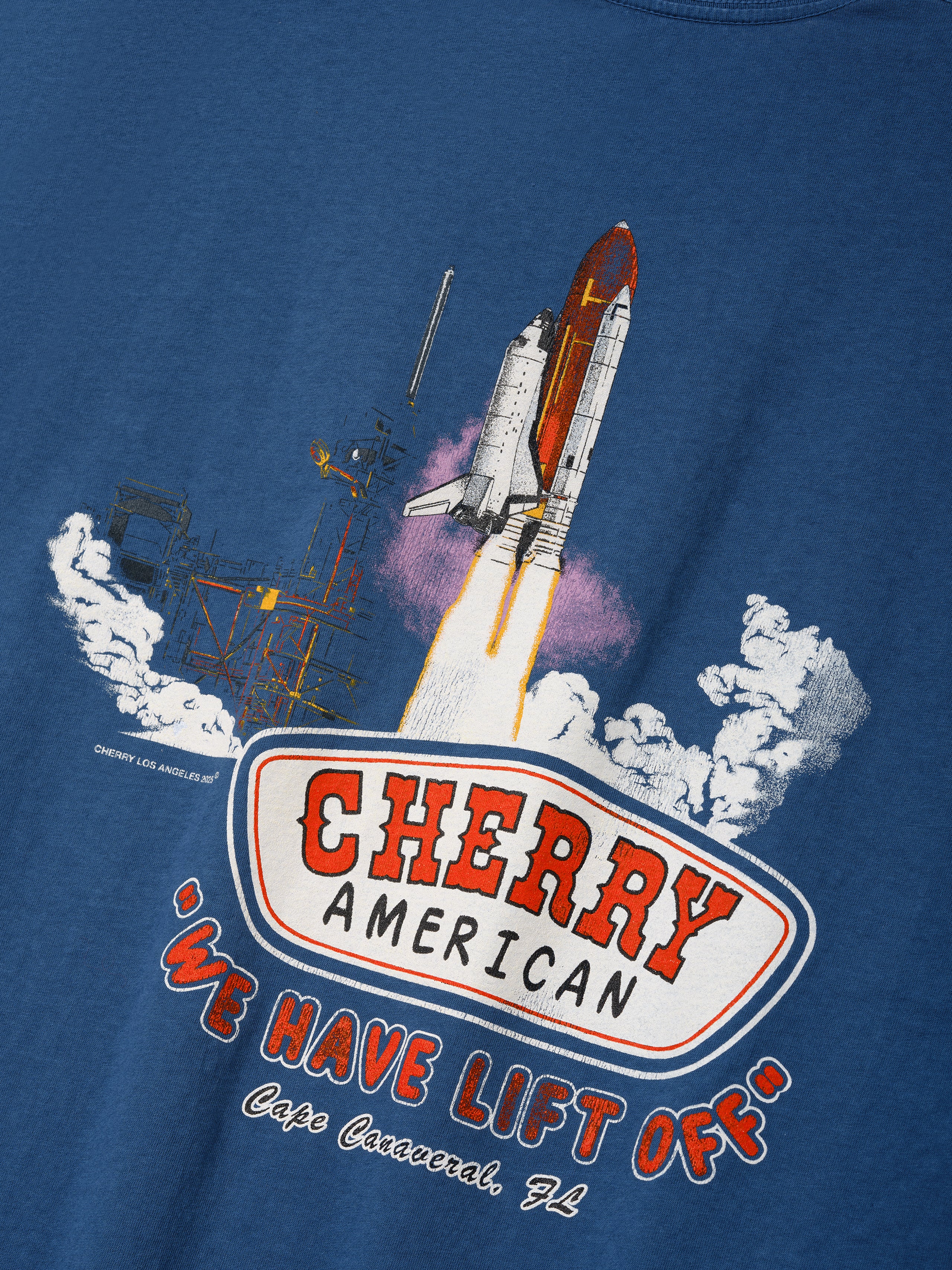 Cape Canaveral Classic Pocket Tee (Faded Navy)