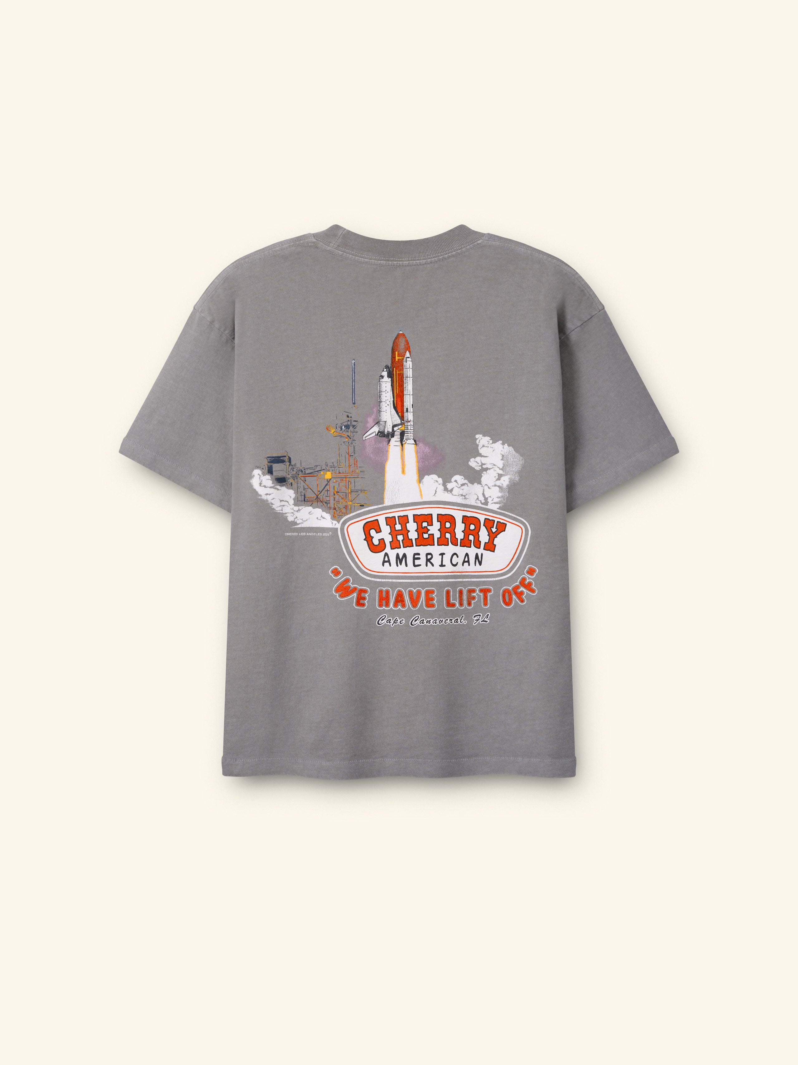 Cape Canaveral Classic Pocket Tee (Smoke) – CHERRY LA