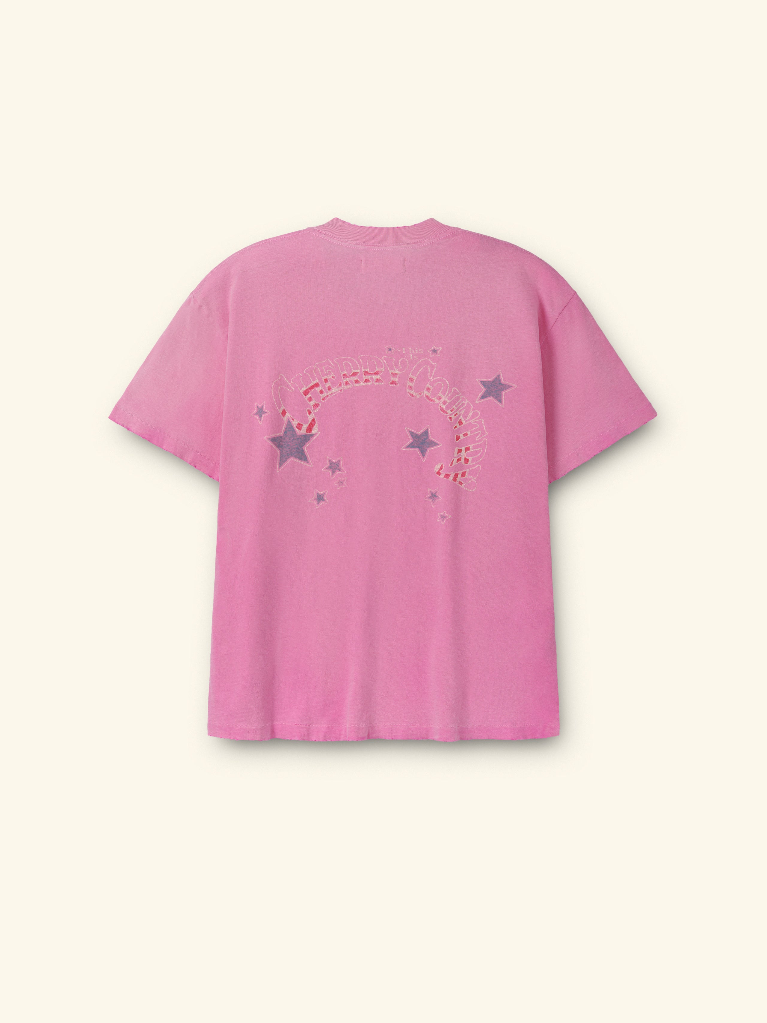 Cherry Country Classic Tee (Fuchsia)