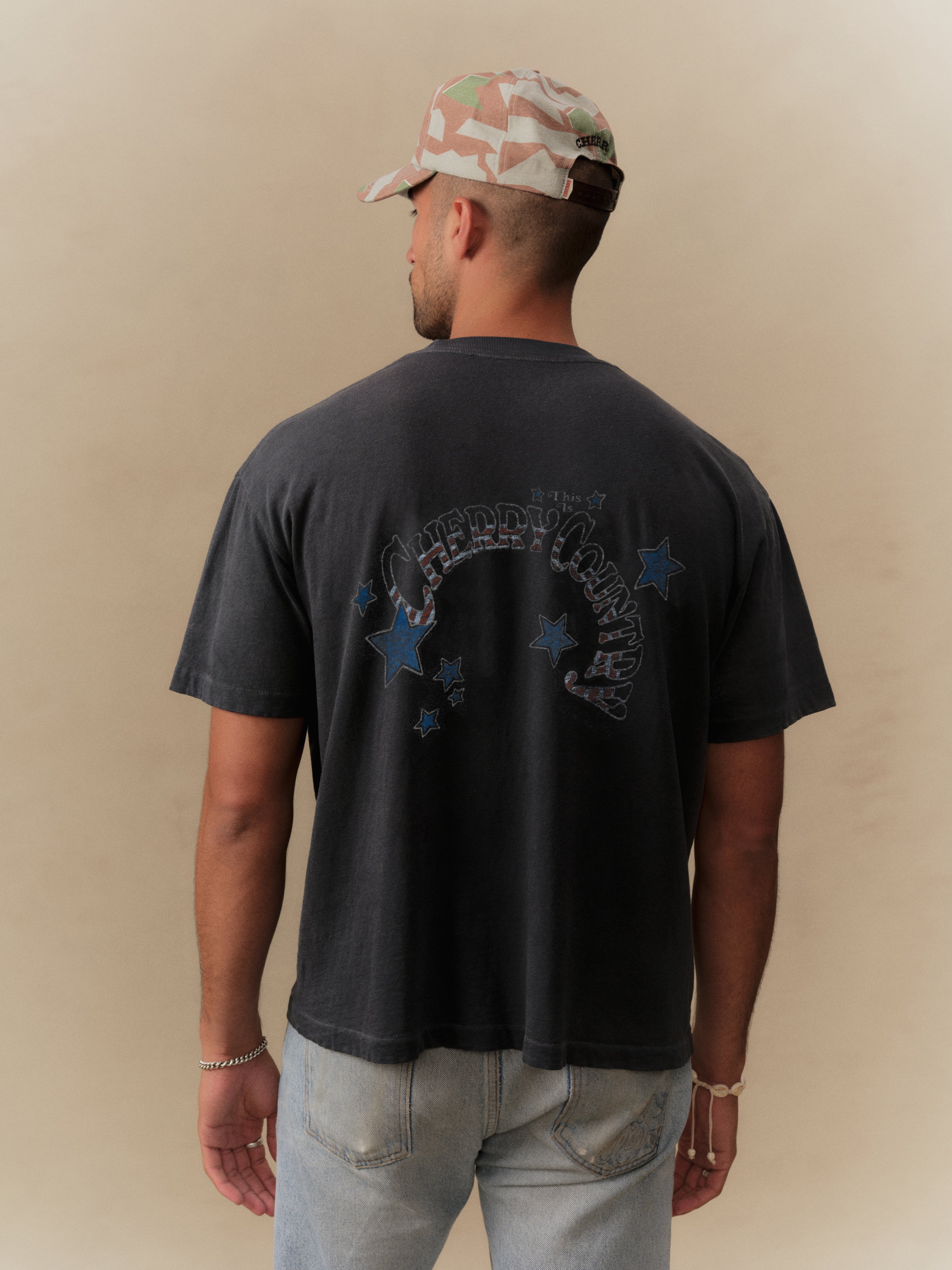 Cherry Country Classic Tee (Vintage Black)