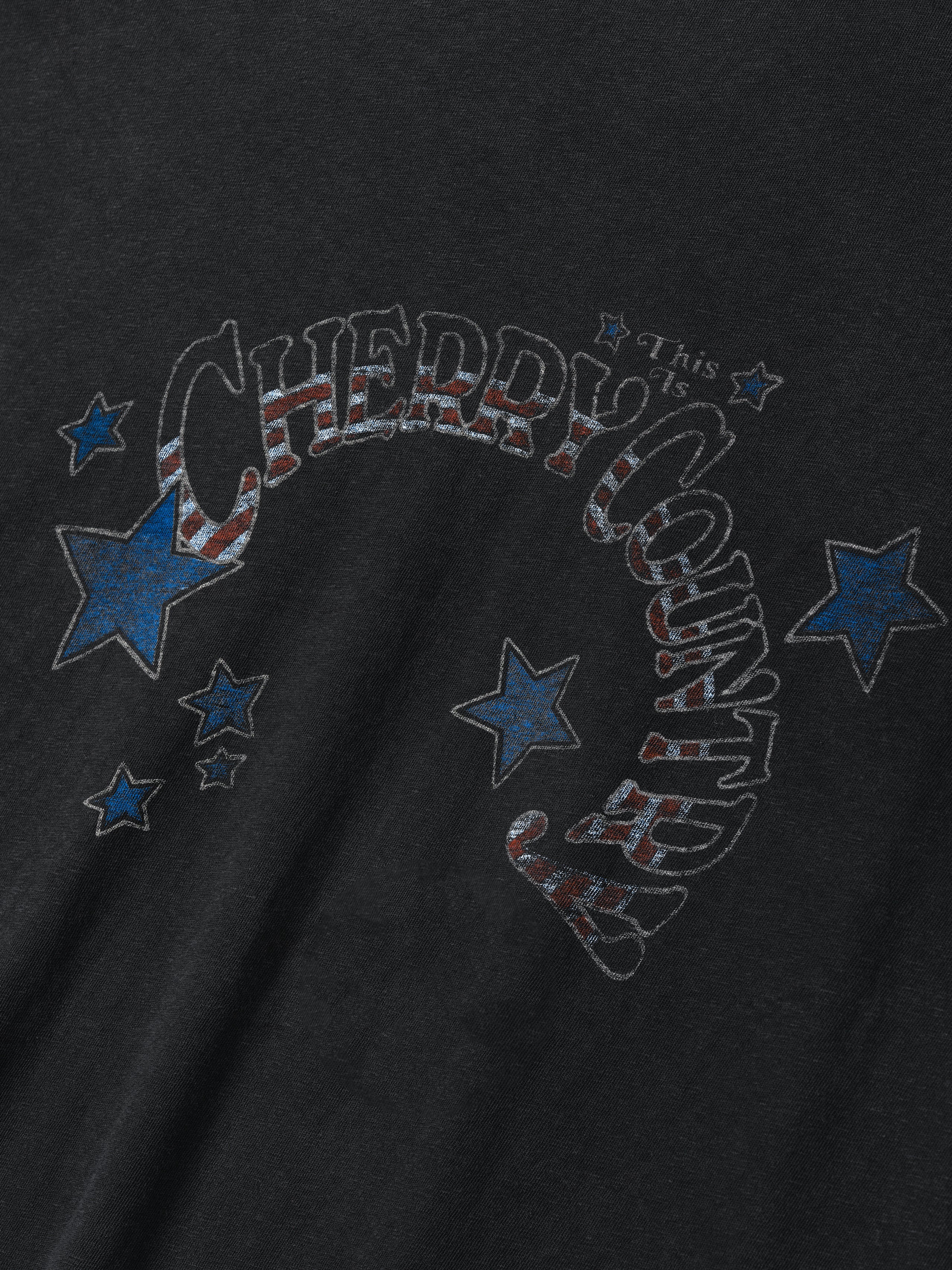 Cherry Country Classic Tee (Vintage Black)
