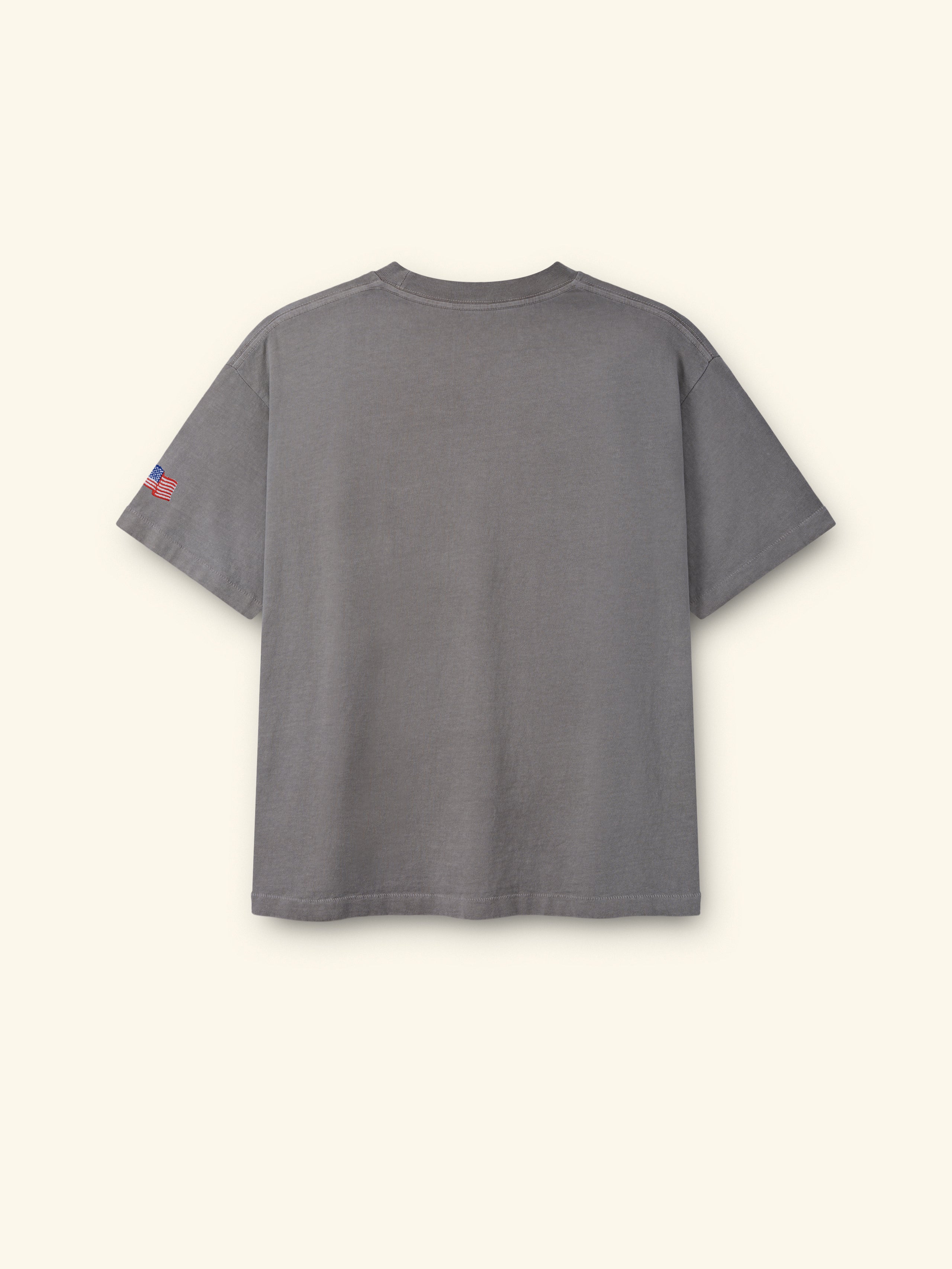 5 Star Boxy Pocket T-Shirt (Smoke)