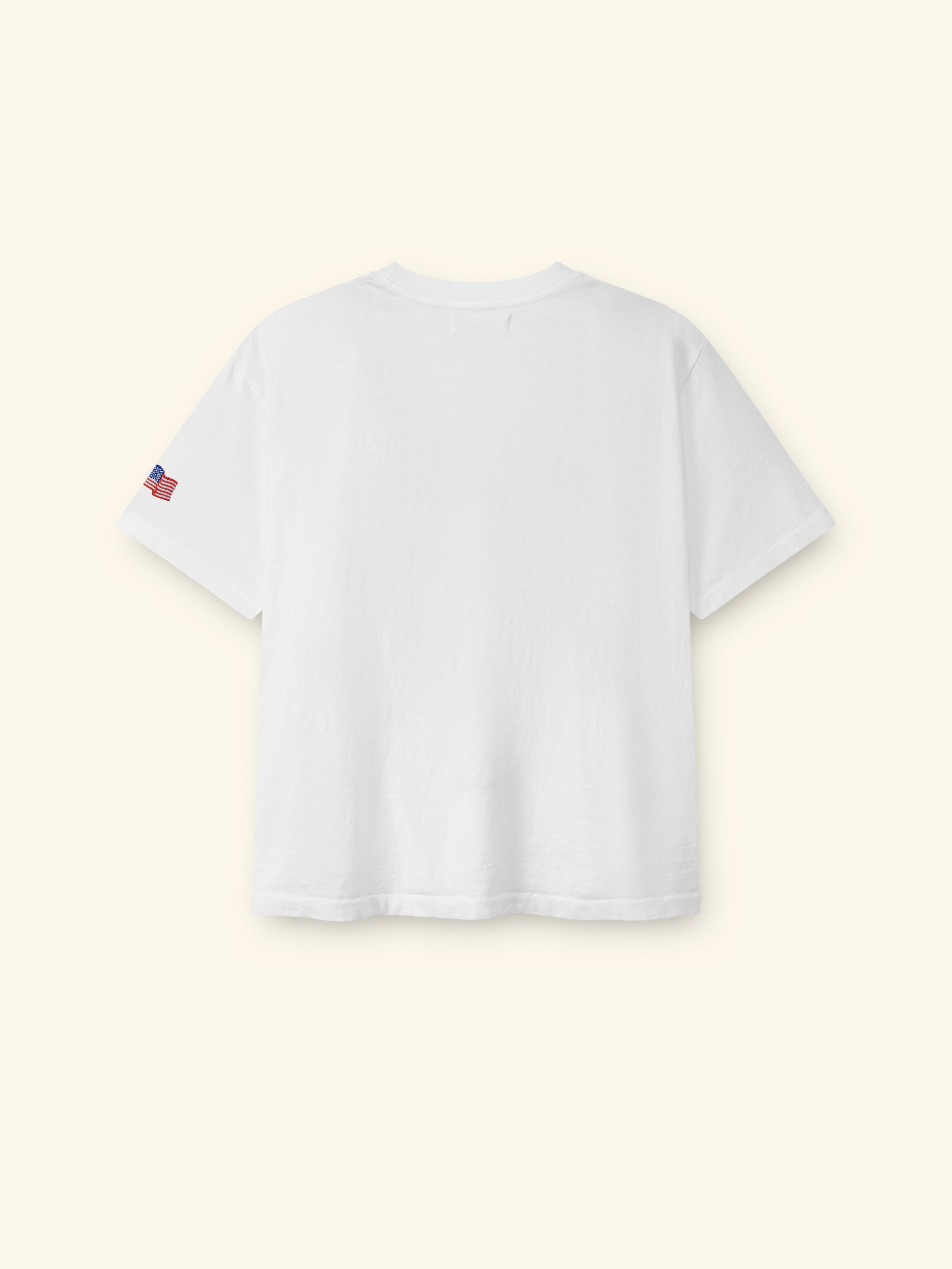5 Star Boxy Pocket T-Shirt (Vintage White)