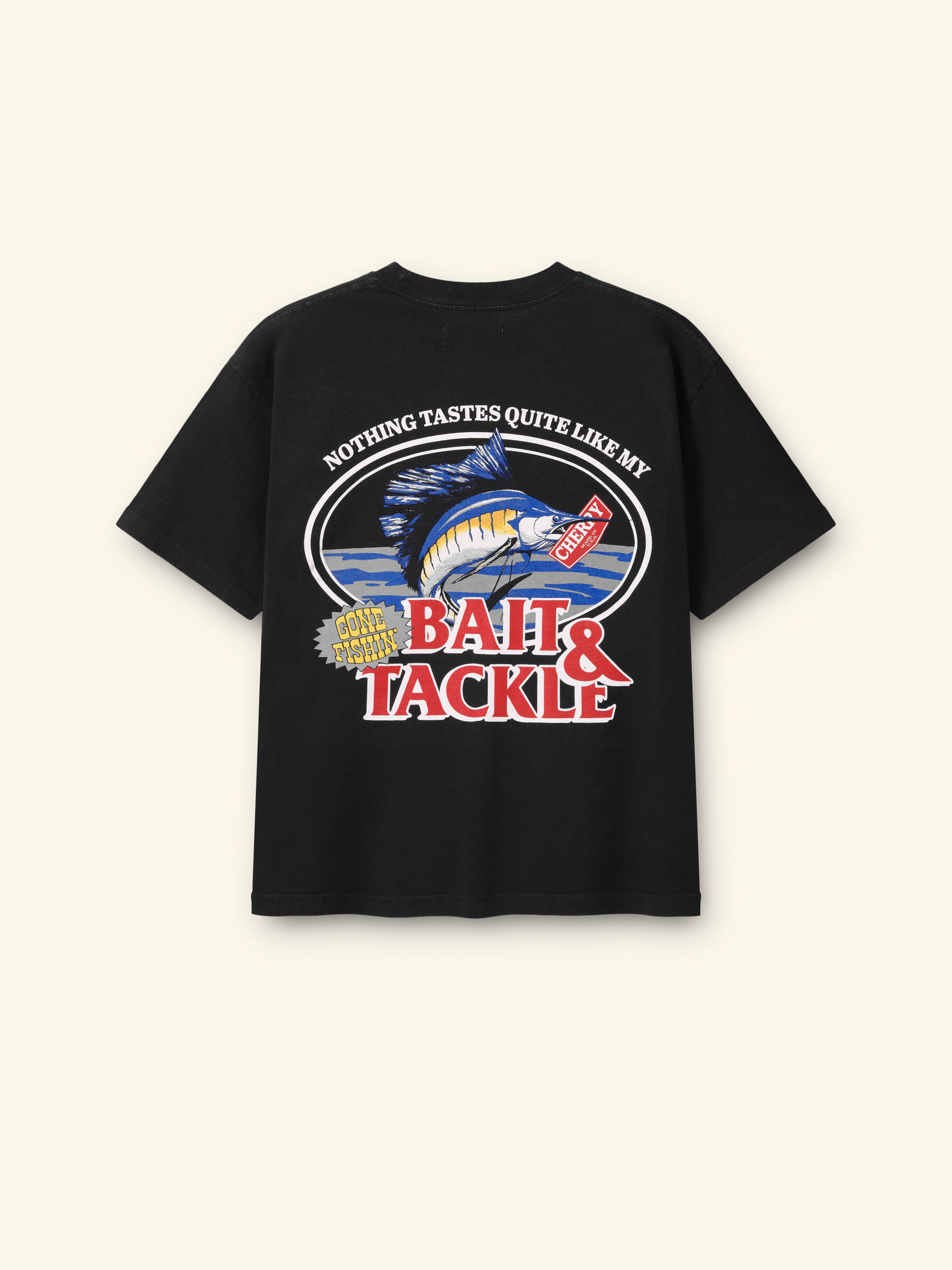 Marlin Boxy Pocket Tee (Vintage Black)