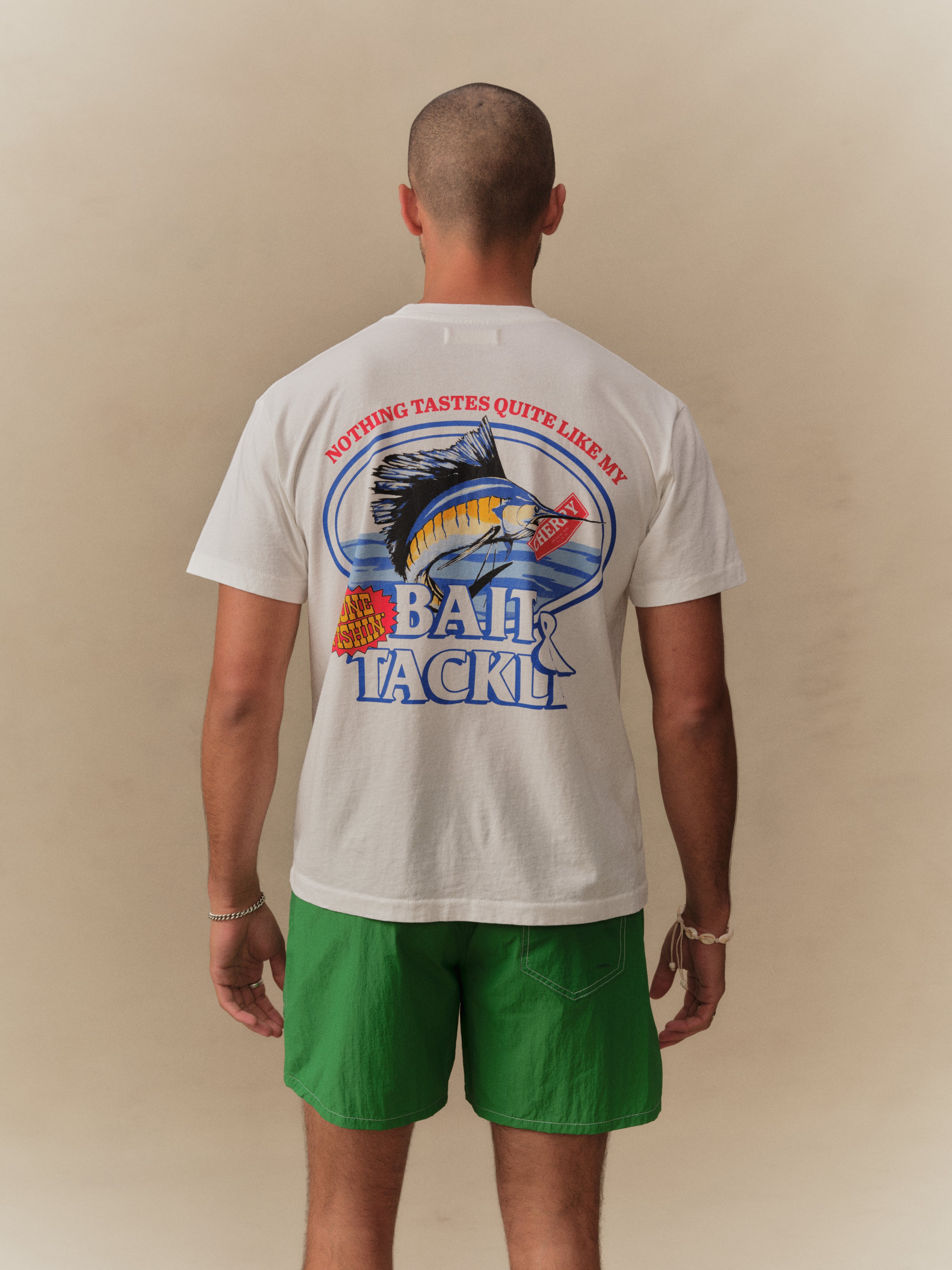 Marlin Boxy Pocket Tee (Vintage White)