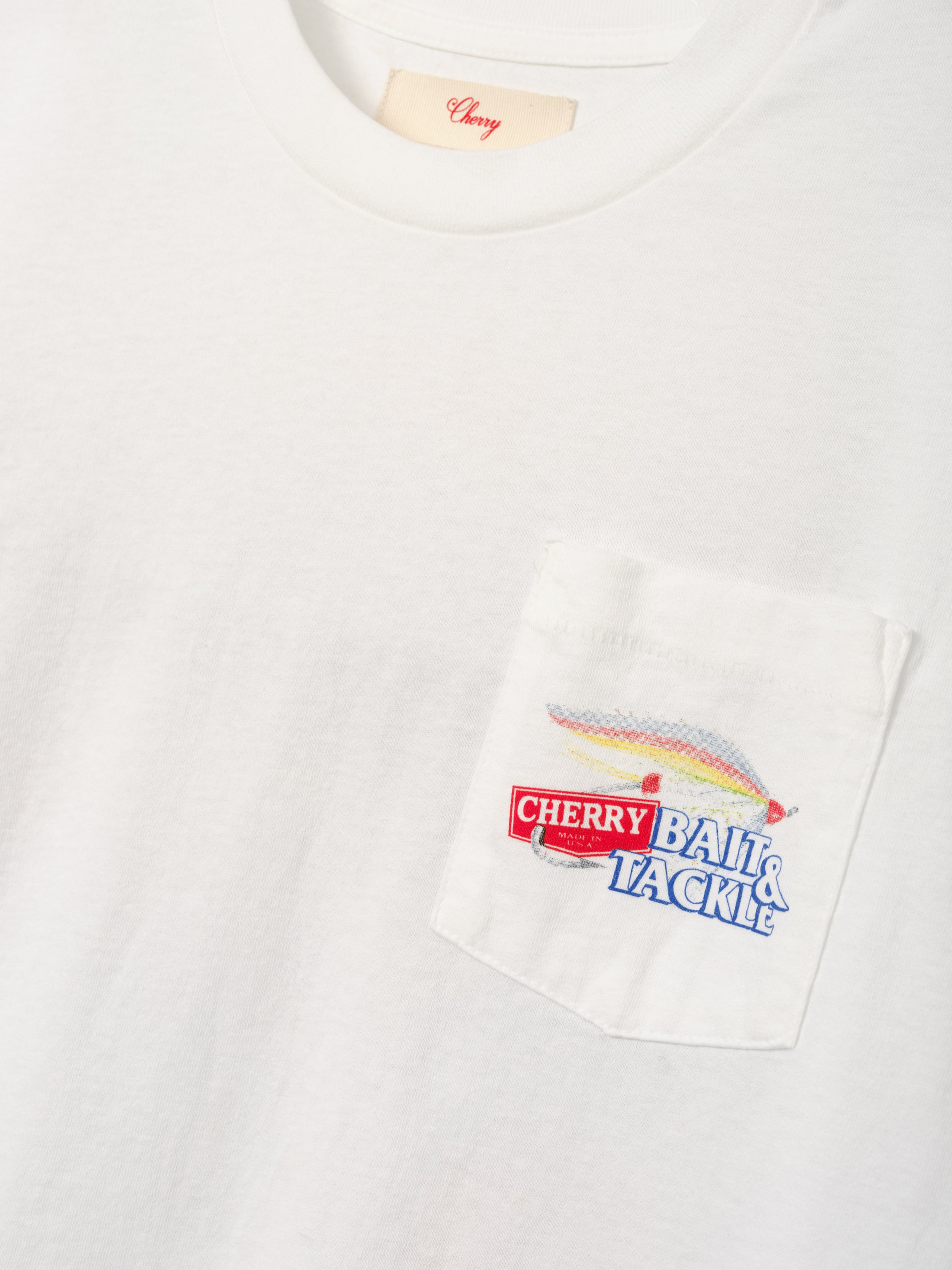 Marlin Boxy Pocket Tee (Vintage White)
