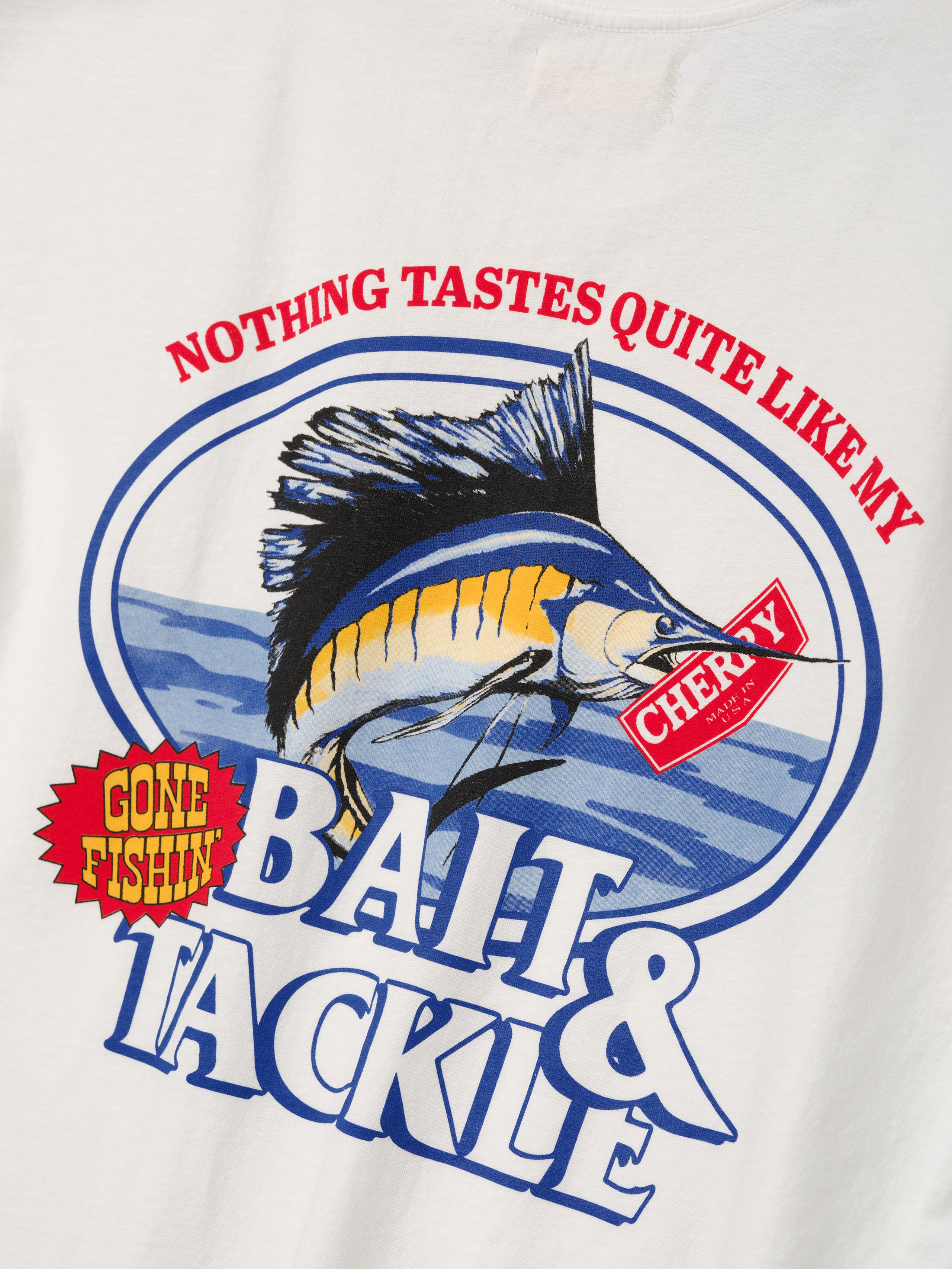 Marlin Boxy Pocket Tee (Vintage White)