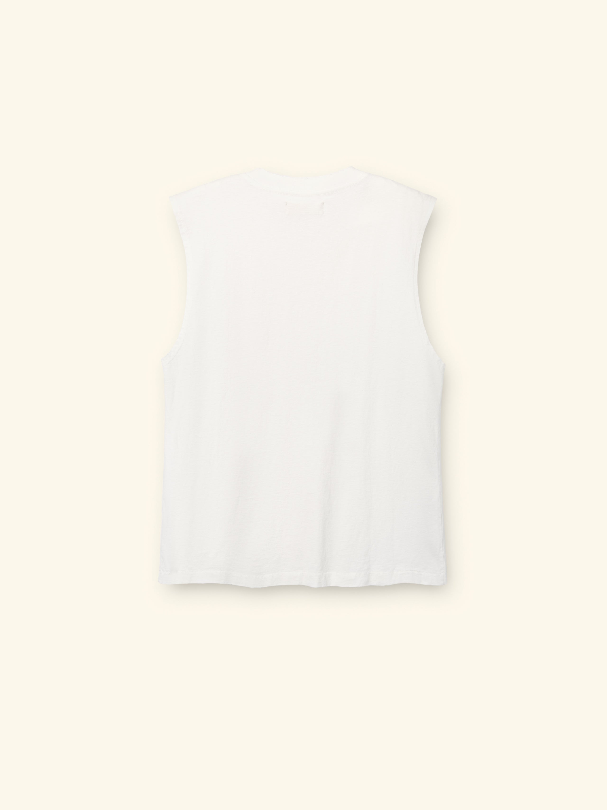 Chevron Logo Running Shirt (Vintage White)