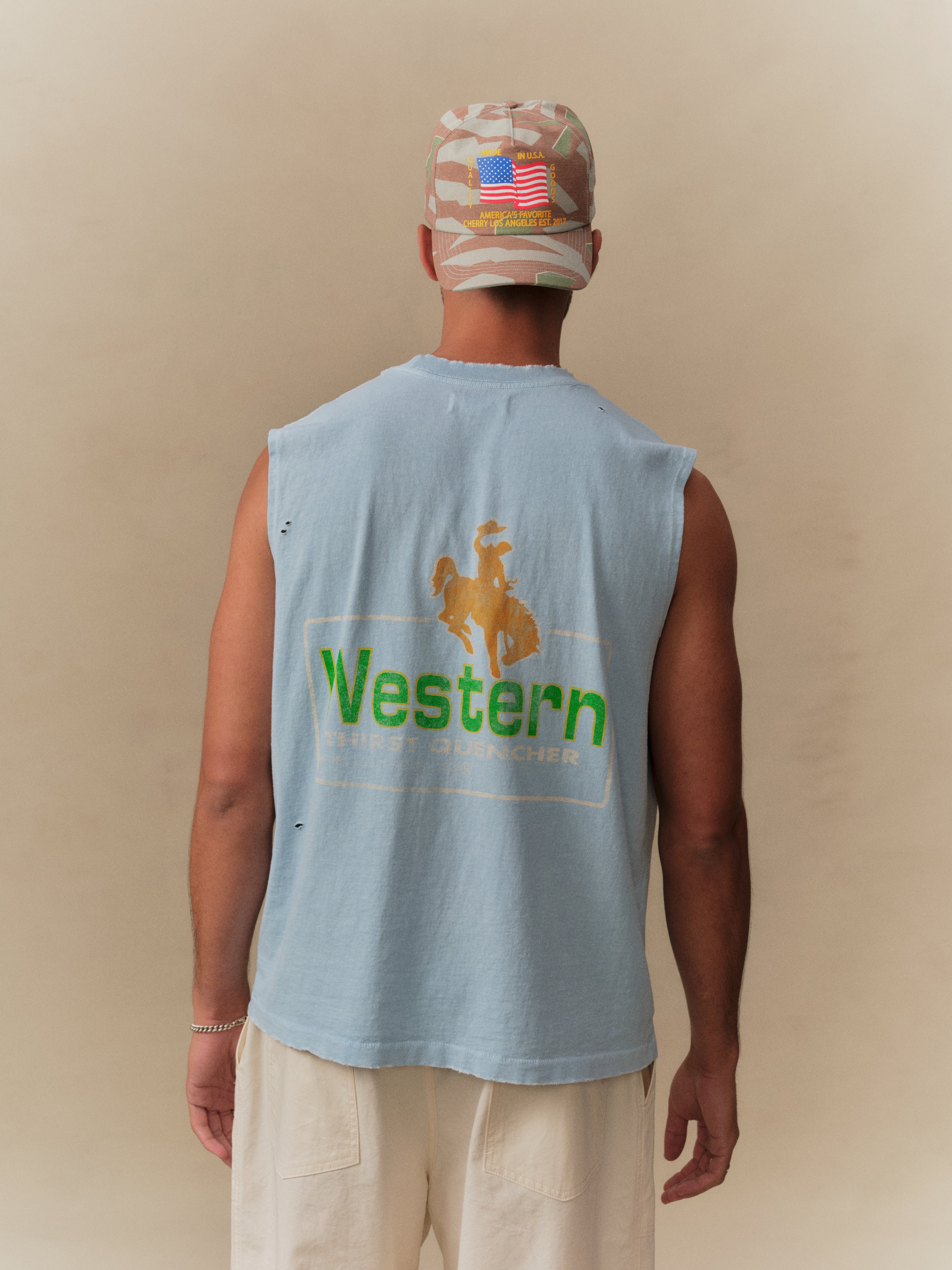 Thirst Quencher Running Shirt (Sky Blue)