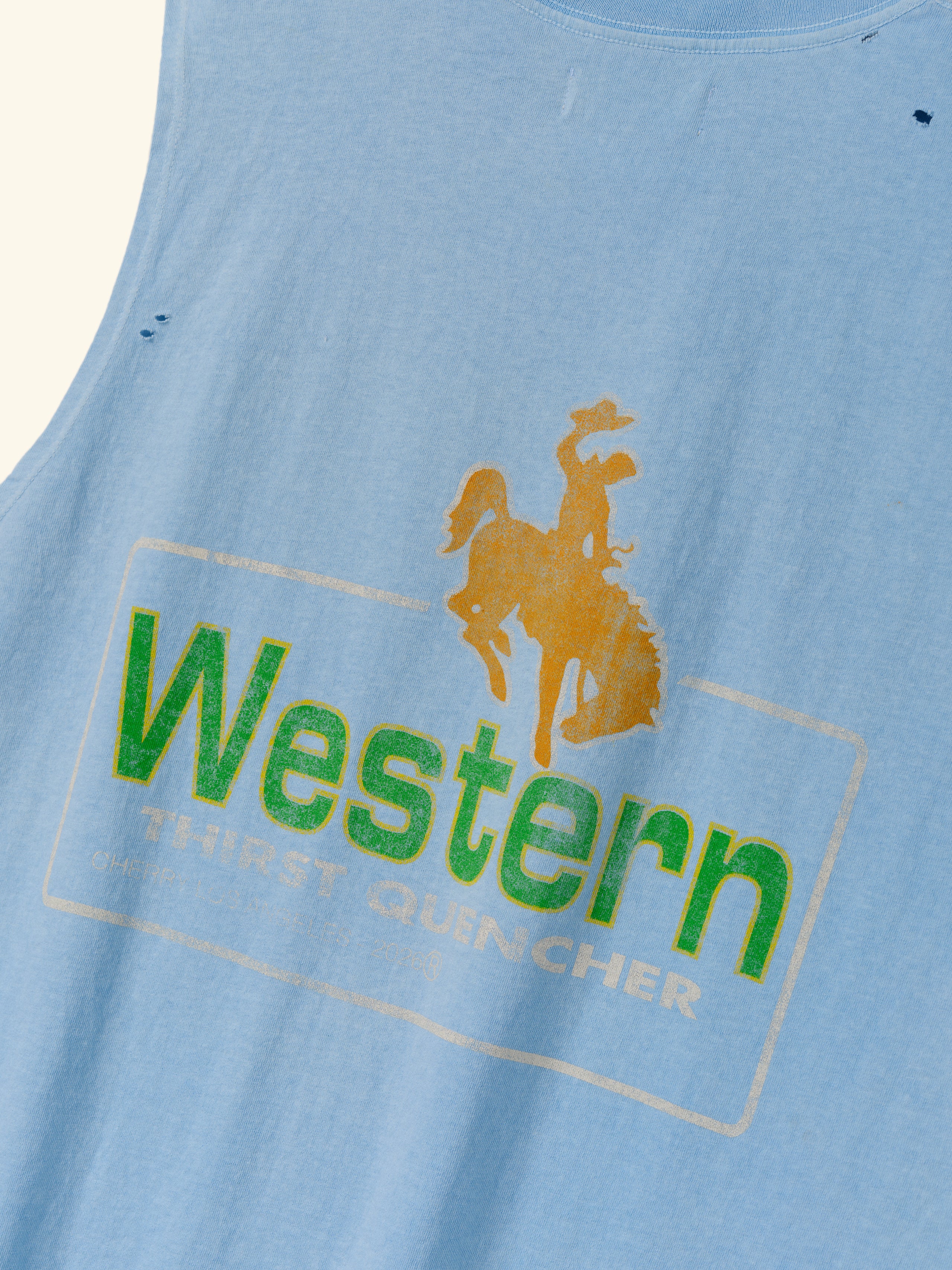 Thirst Quencher Running Shirt (Sky Blue)