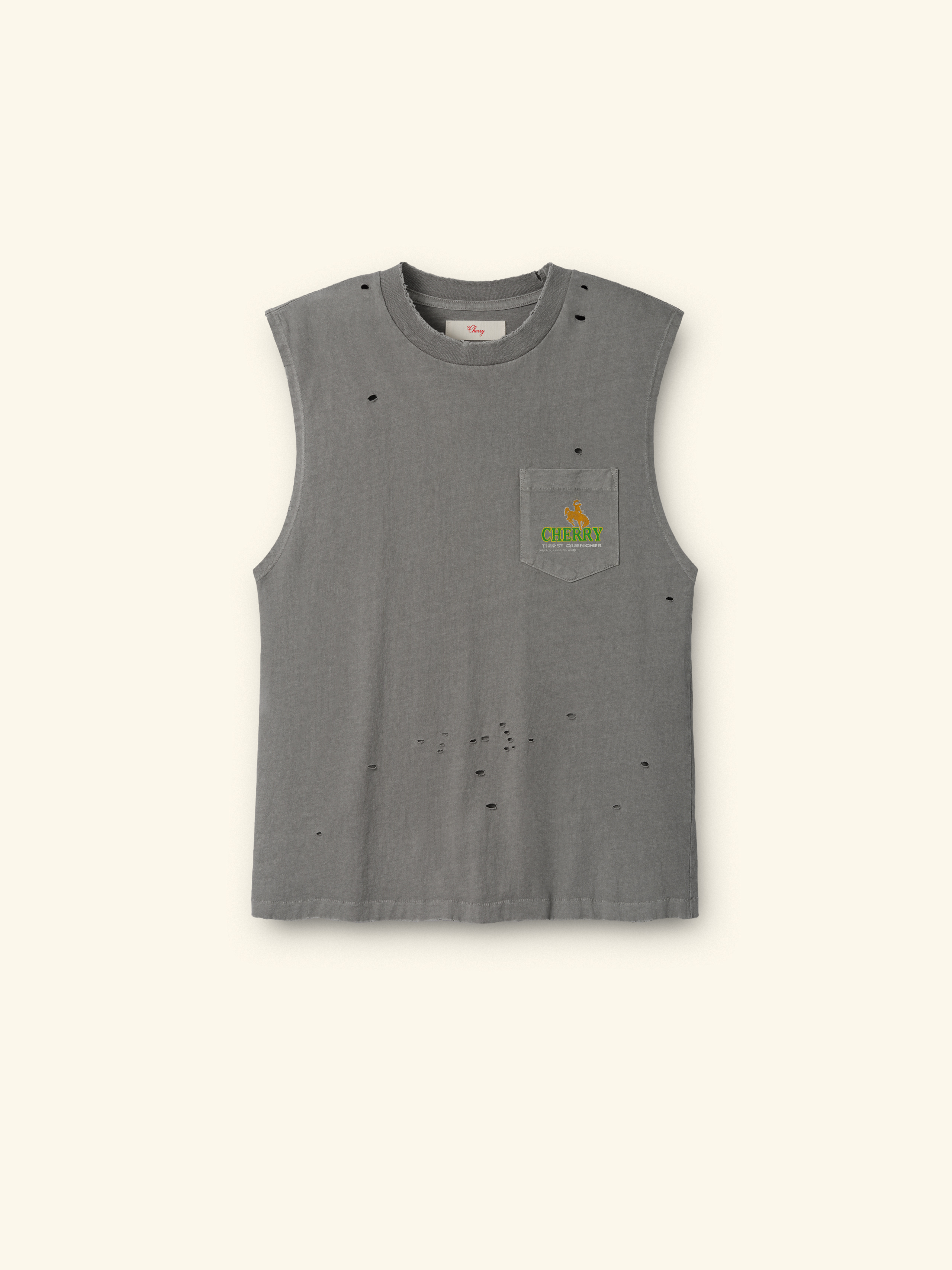 Thirst Quencher Running Shirt (Smoke)