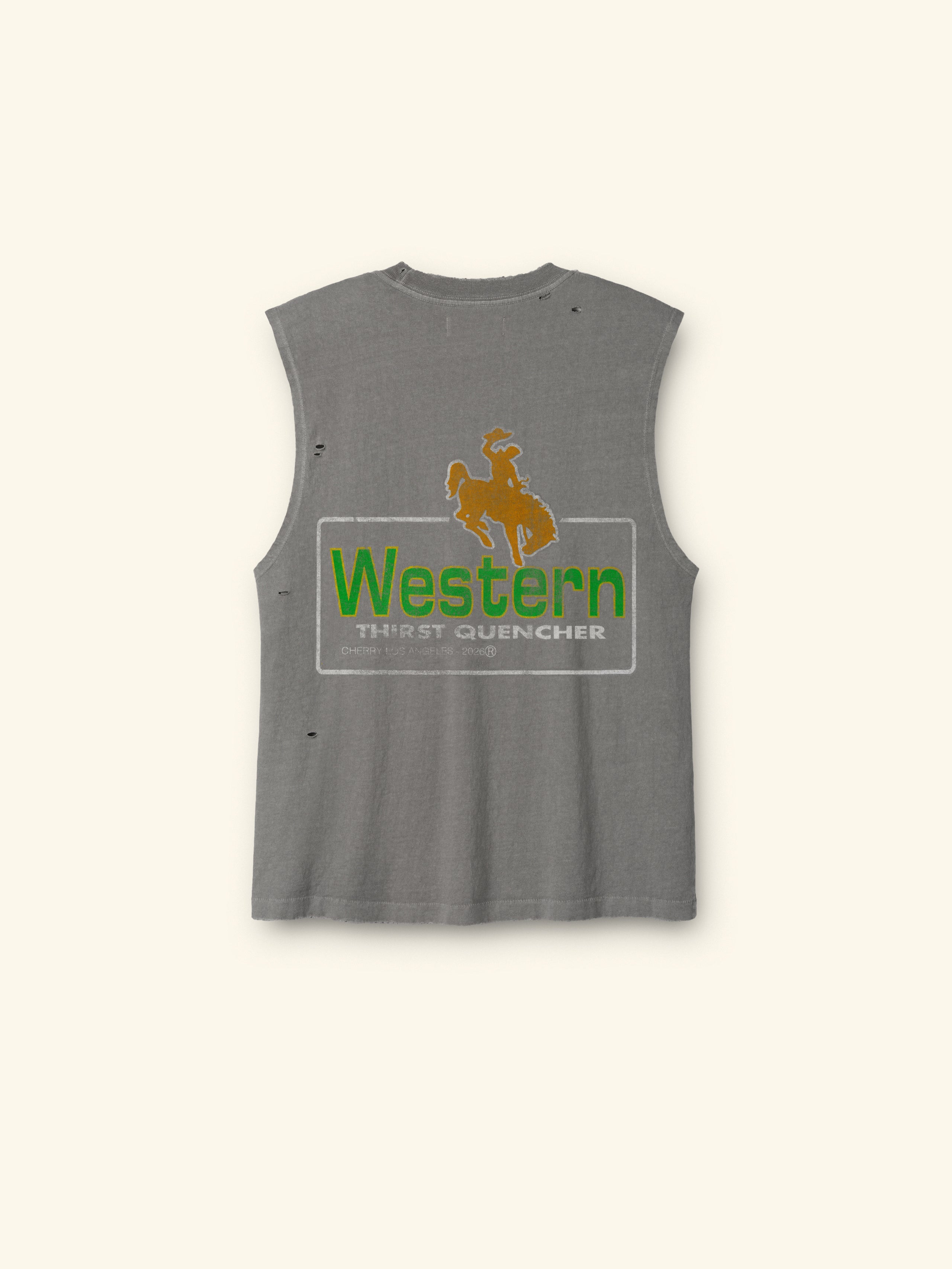 Thirst Quencher Running Shirt (Smoke)
