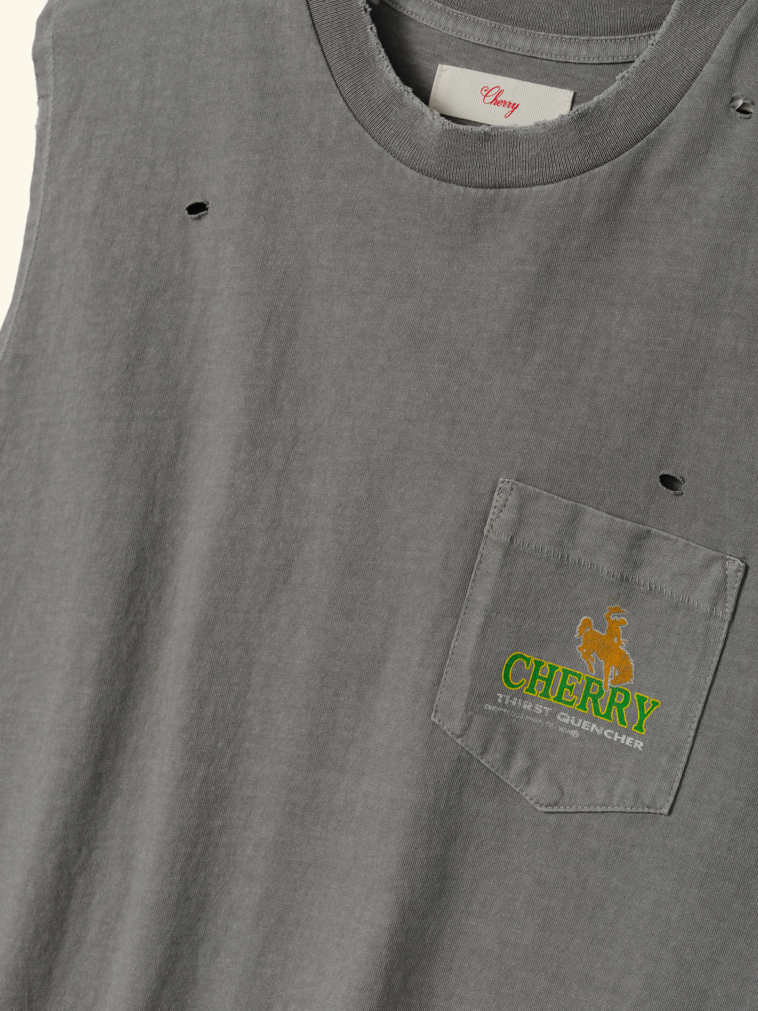Thirst Quencher Running Shirt (Smoke)