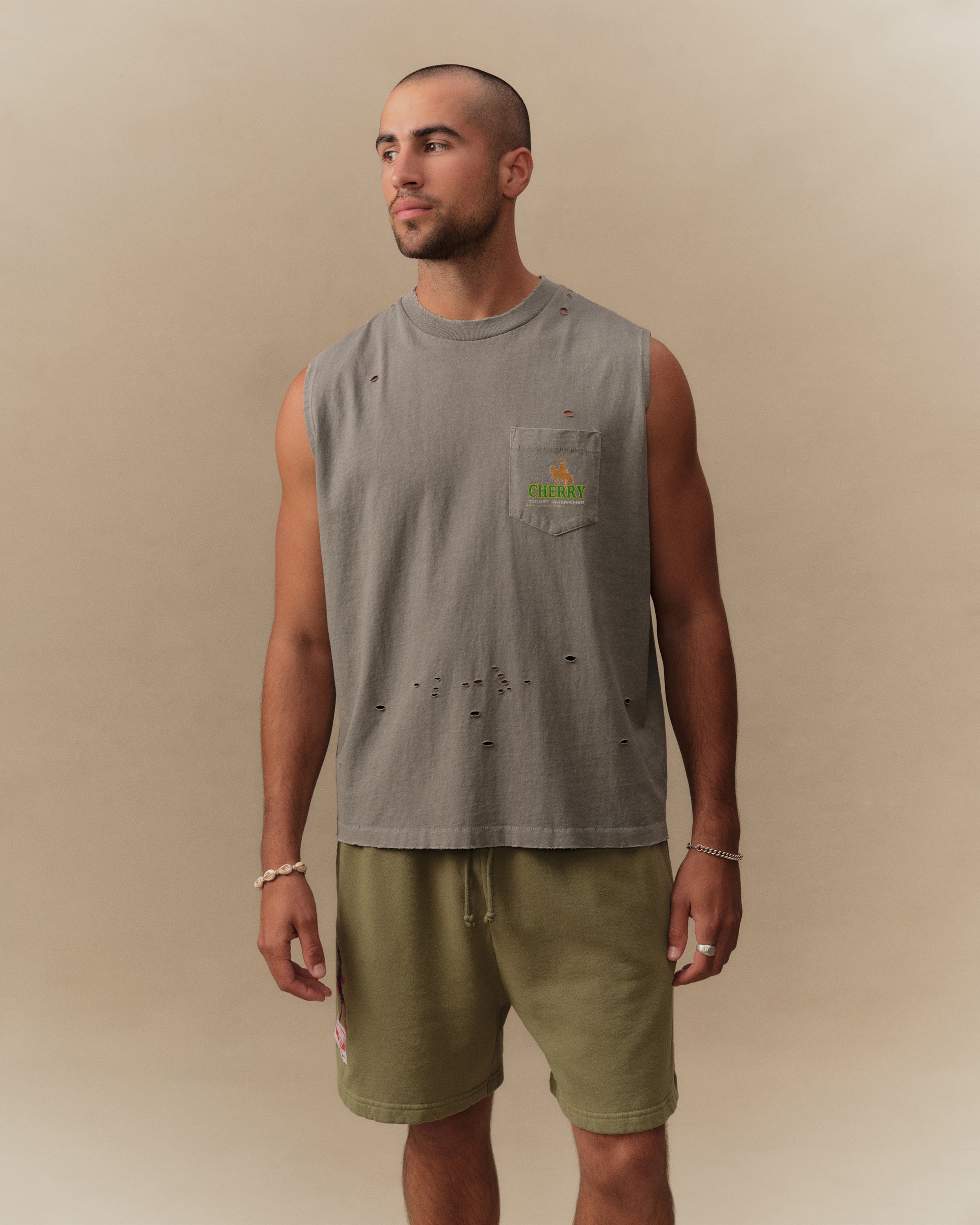 Gecko Sweatshorts (Cactus)