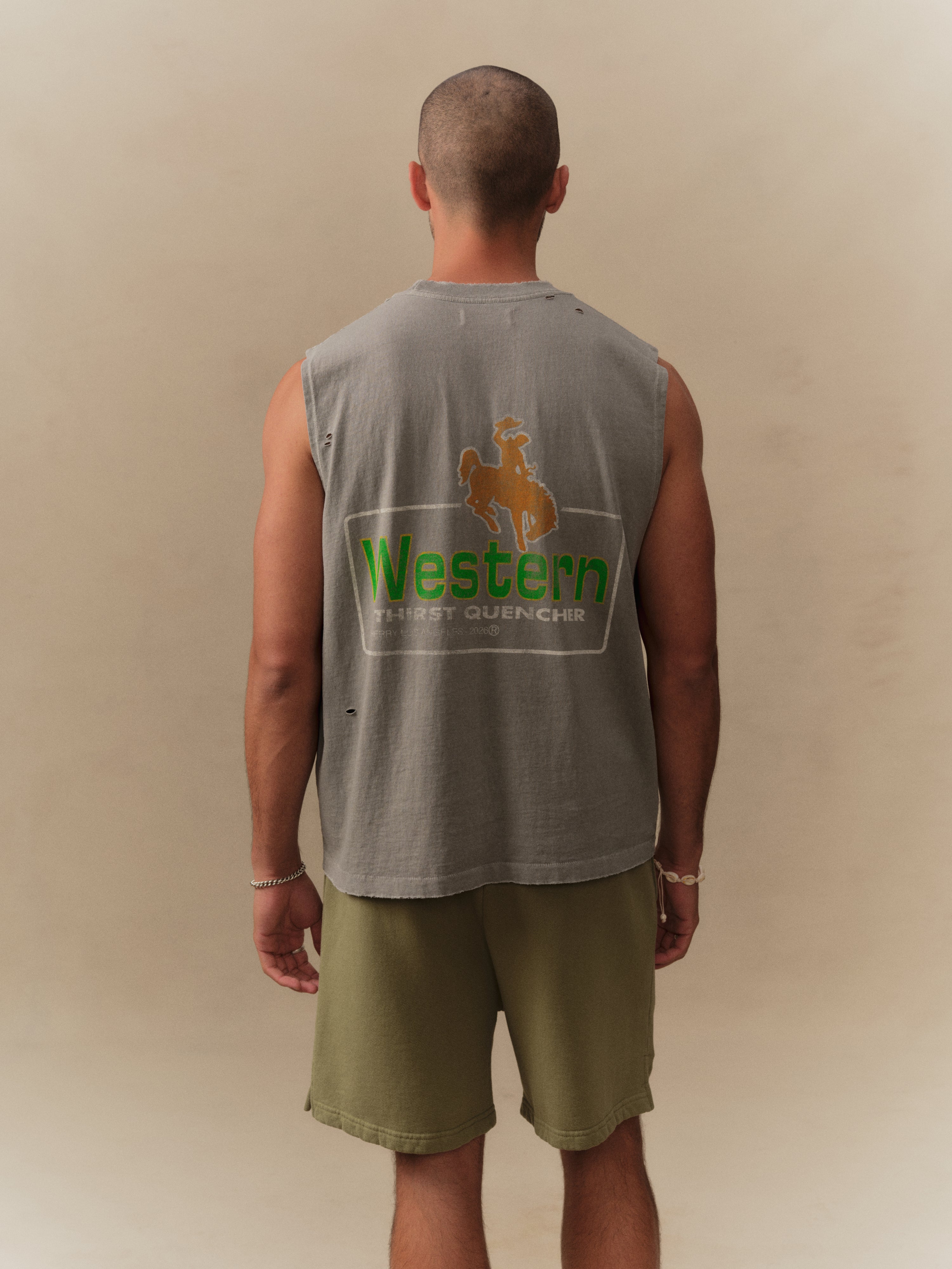 Thirst Quencher Running Shirt (Smoke)