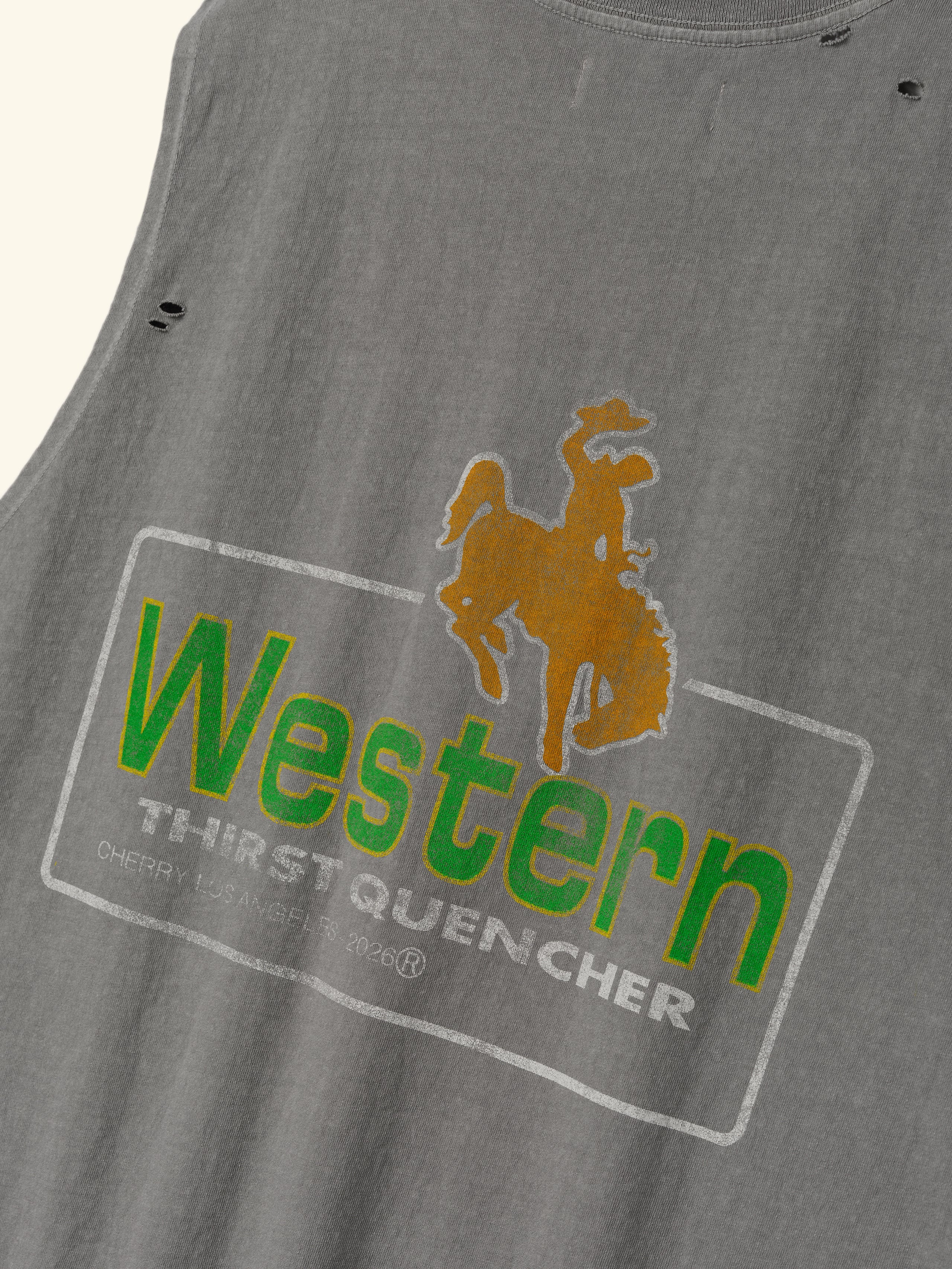 Thirst Quencher Running Shirt (Smoke)