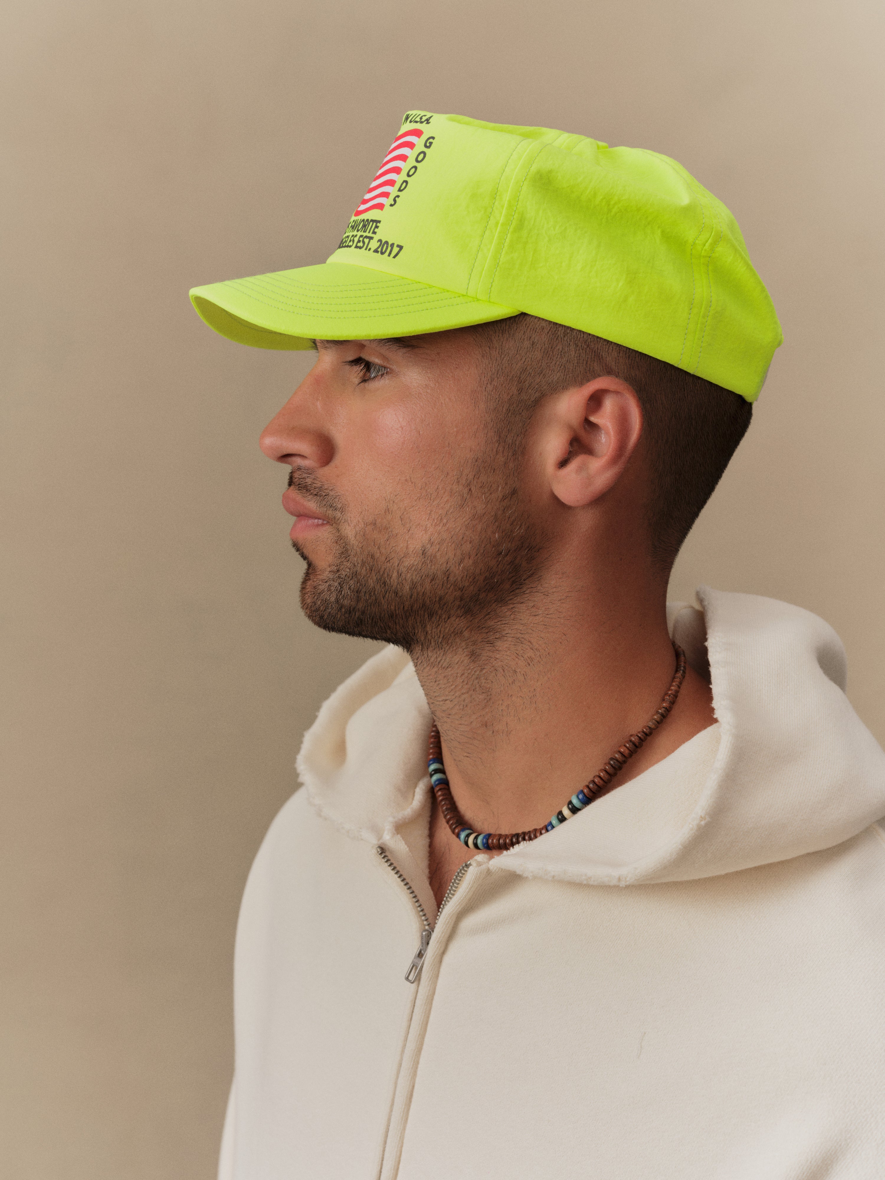 America's Favorite 5 Panel Hat (Neon Yellow)