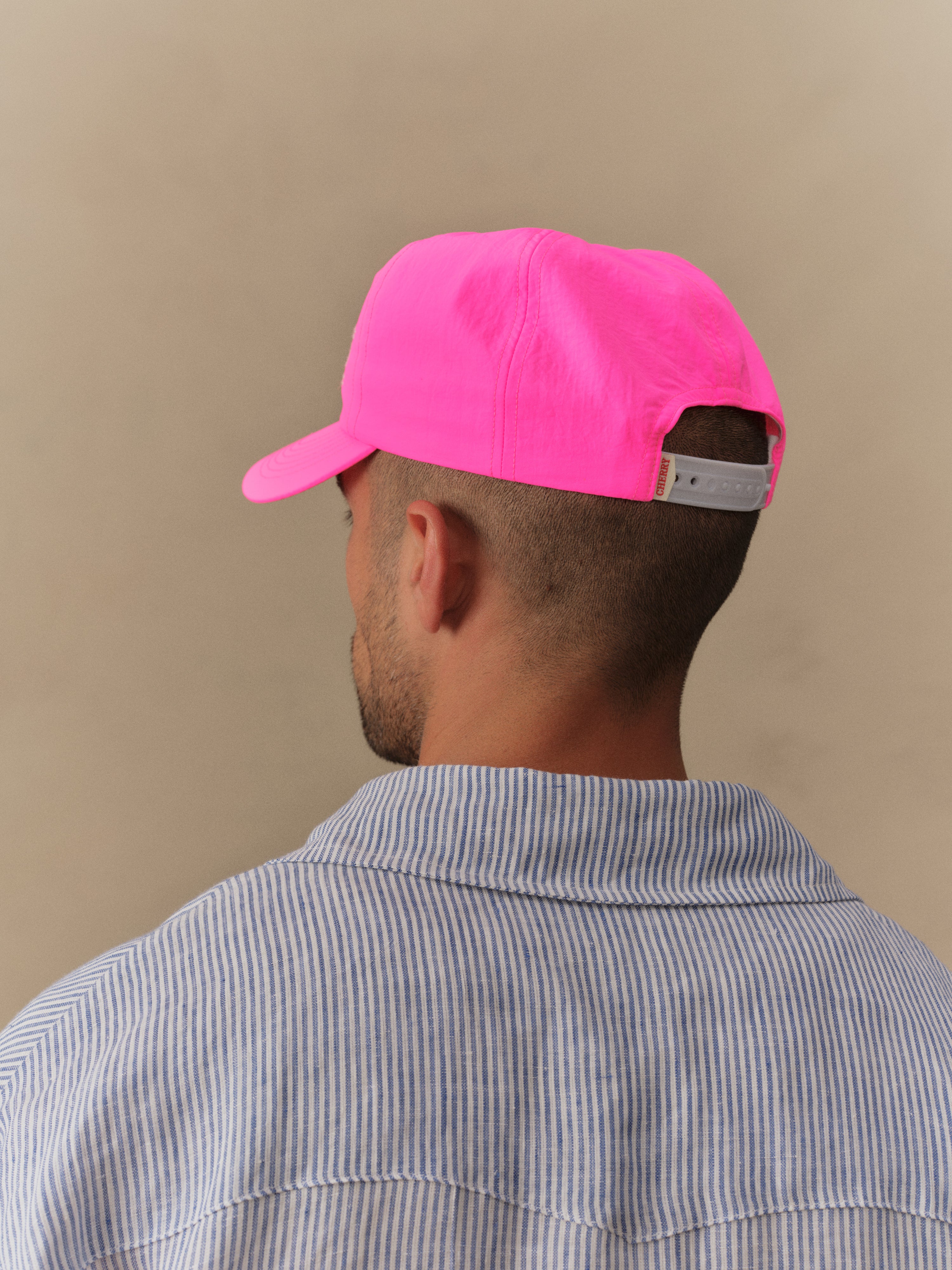 Extra Gold 5 Panel Hat (Neon Pink)