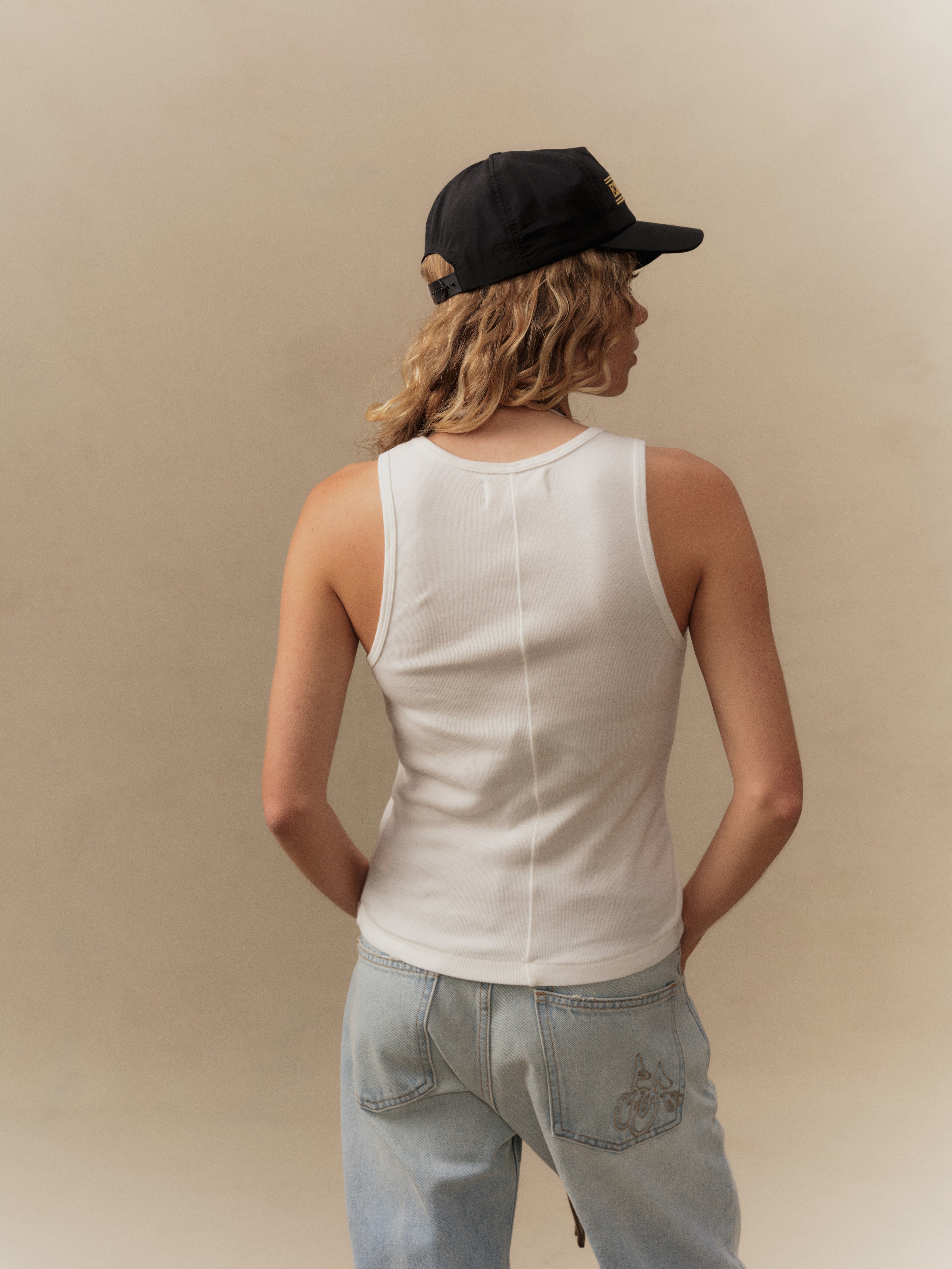 Women's Basic Tank (Vintage White)