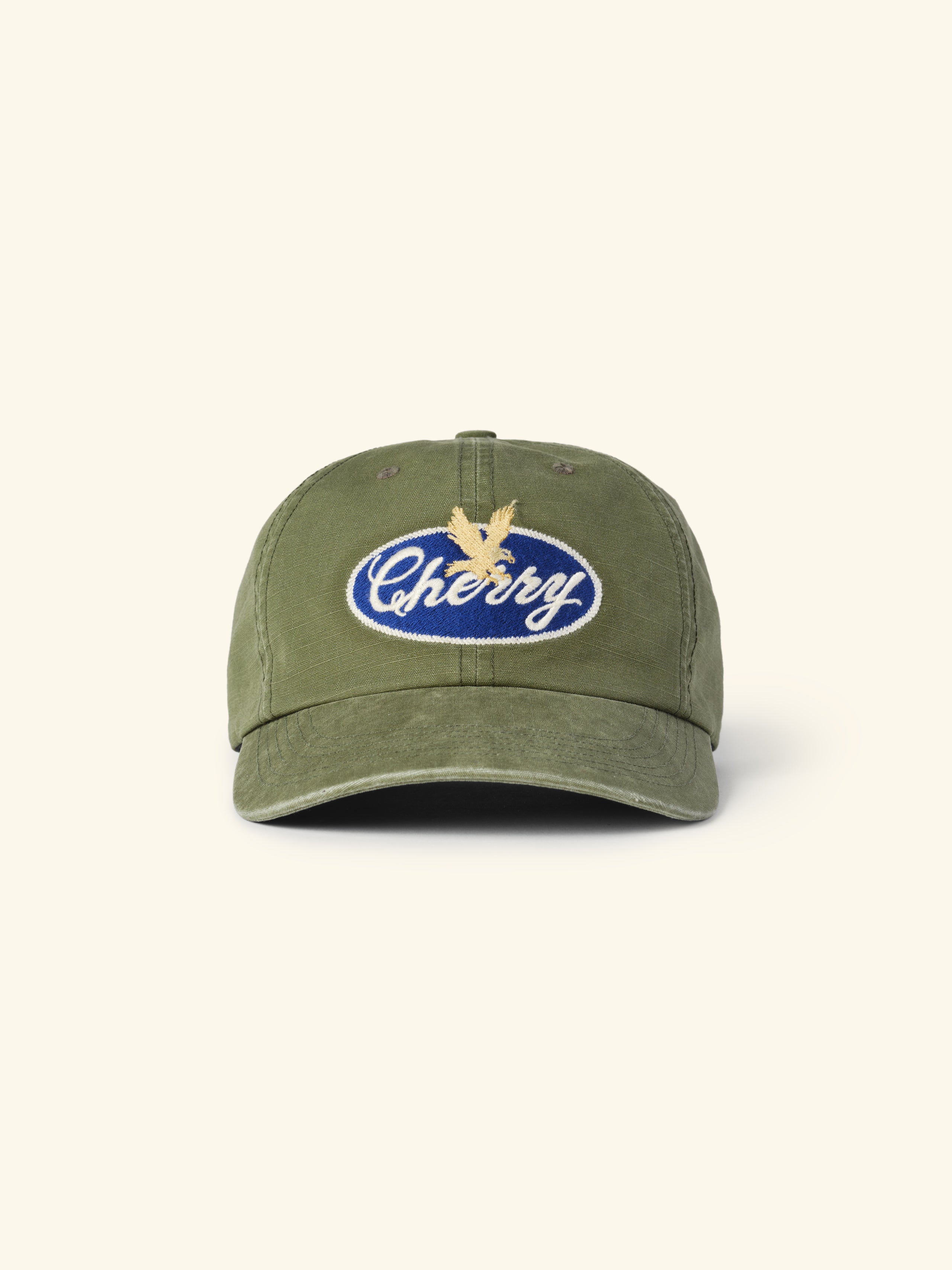Golden Eagle 6 Panel Hat (Army Green)