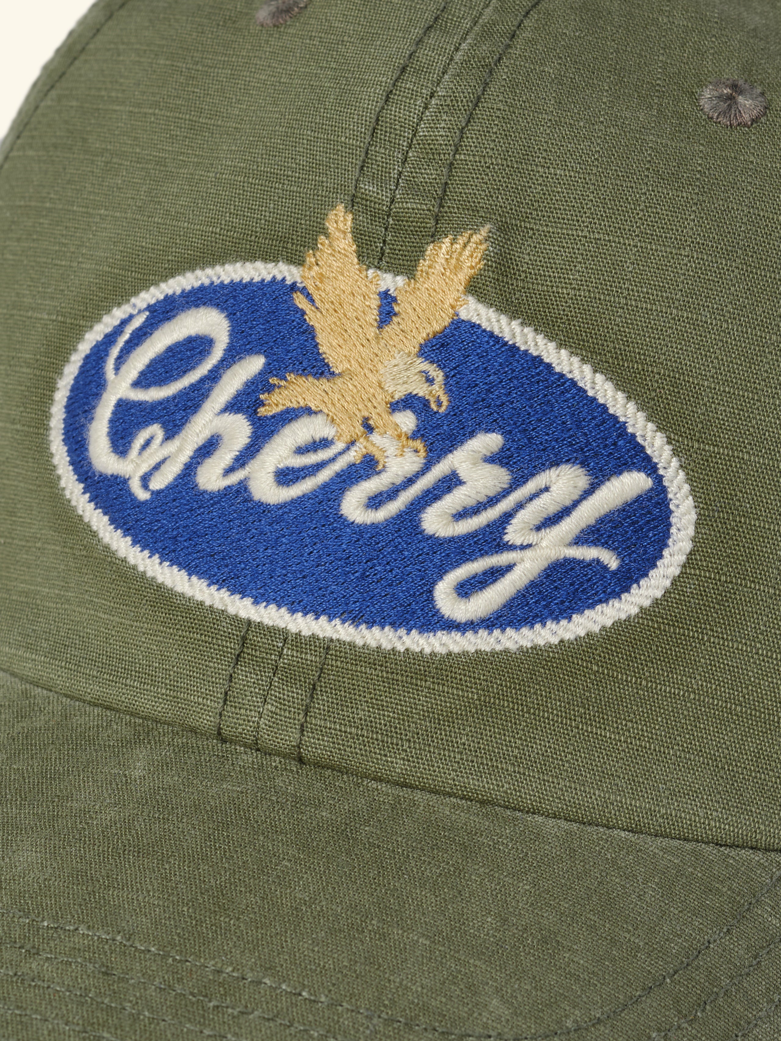 Golden Eagle 6 Panel Hat (Army Green)