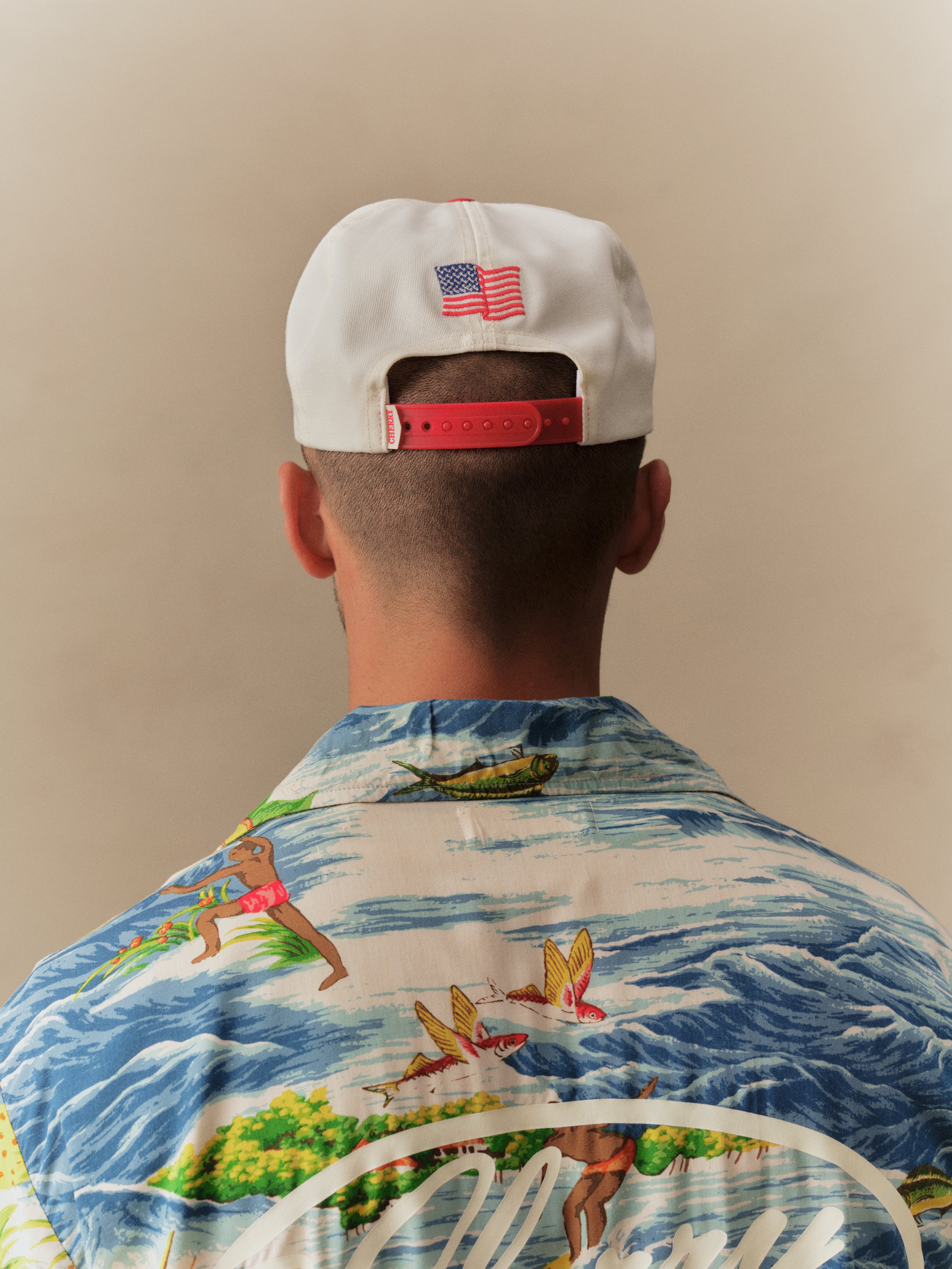 Ranchwear 5 Panel Hat (Cherry Red)