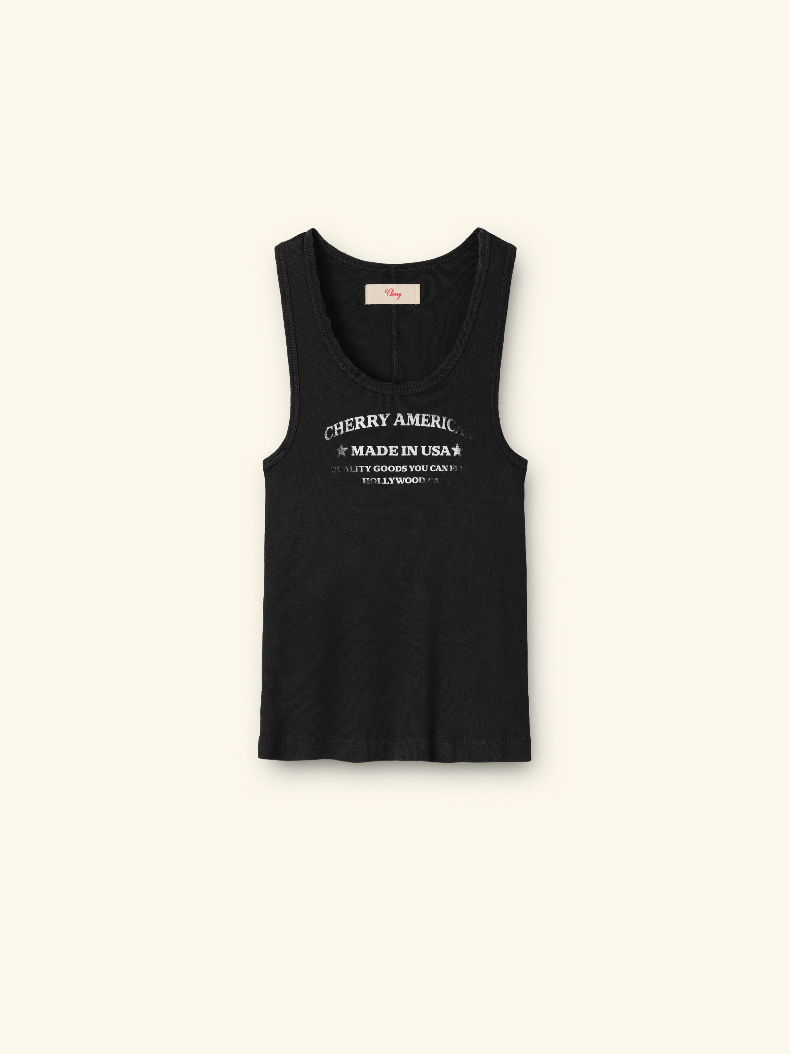 Women's Quality Goods Tank (Vintage Black)