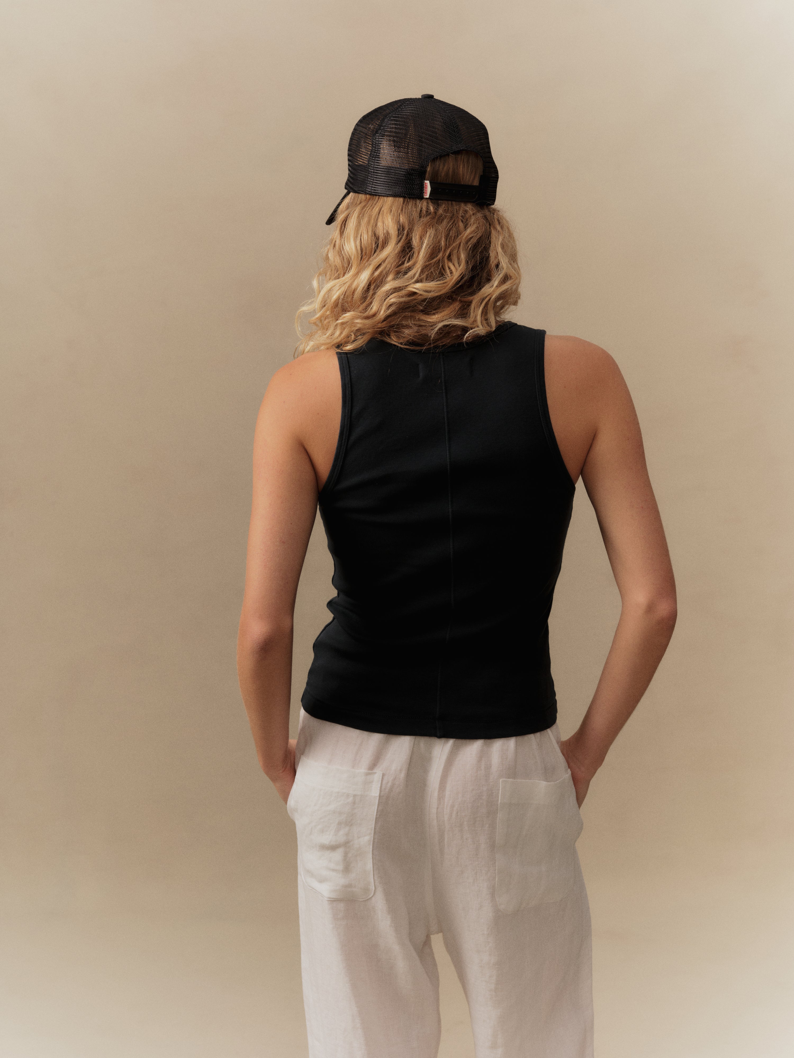 Women's Basic Tank (Vintage Black)