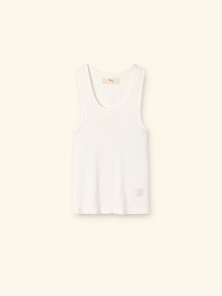 Women's Basic Tank (Vintage White) – CHERRY LA