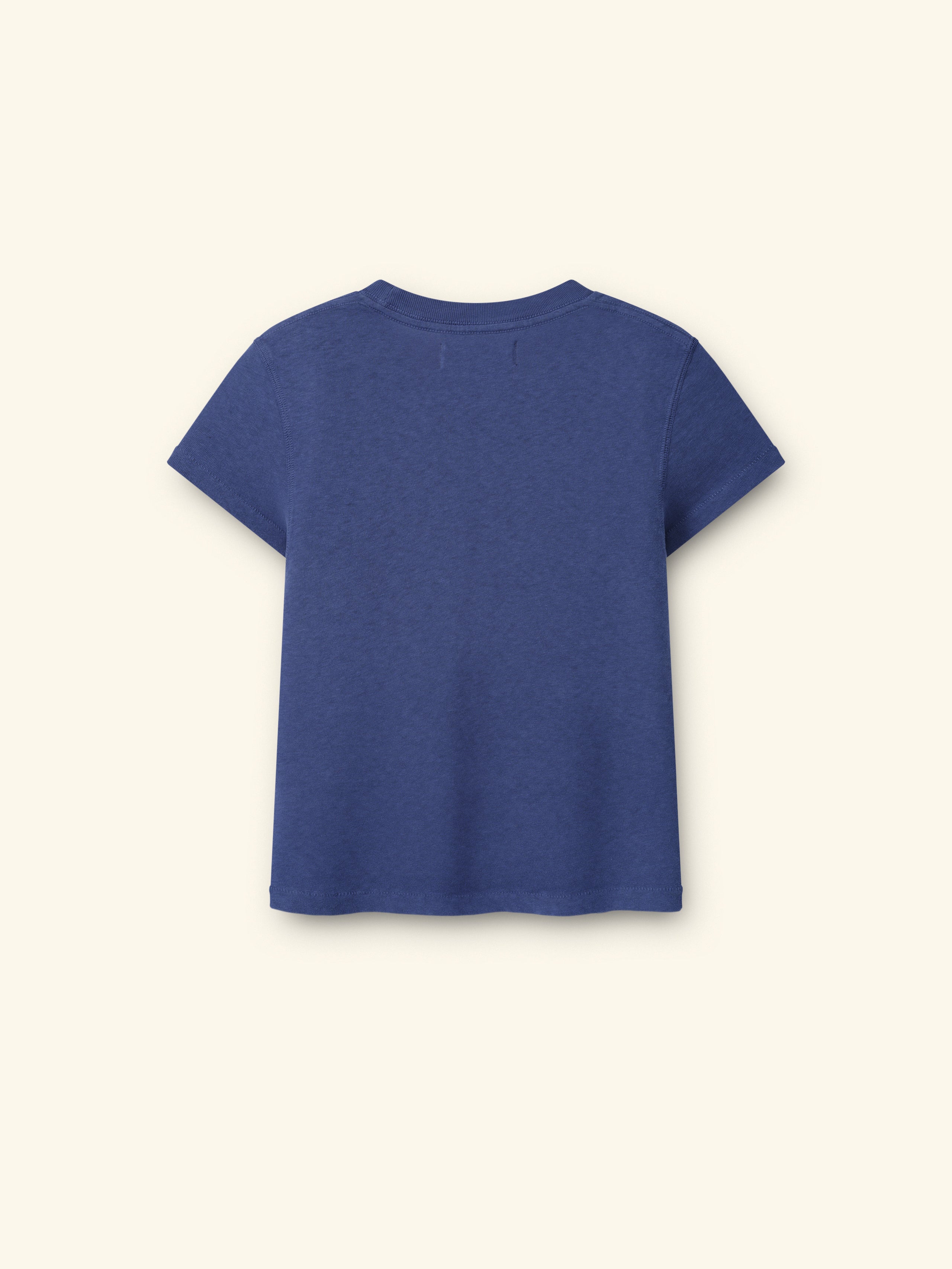 Women's Hollywood Fitted Tee (Faded Navy)