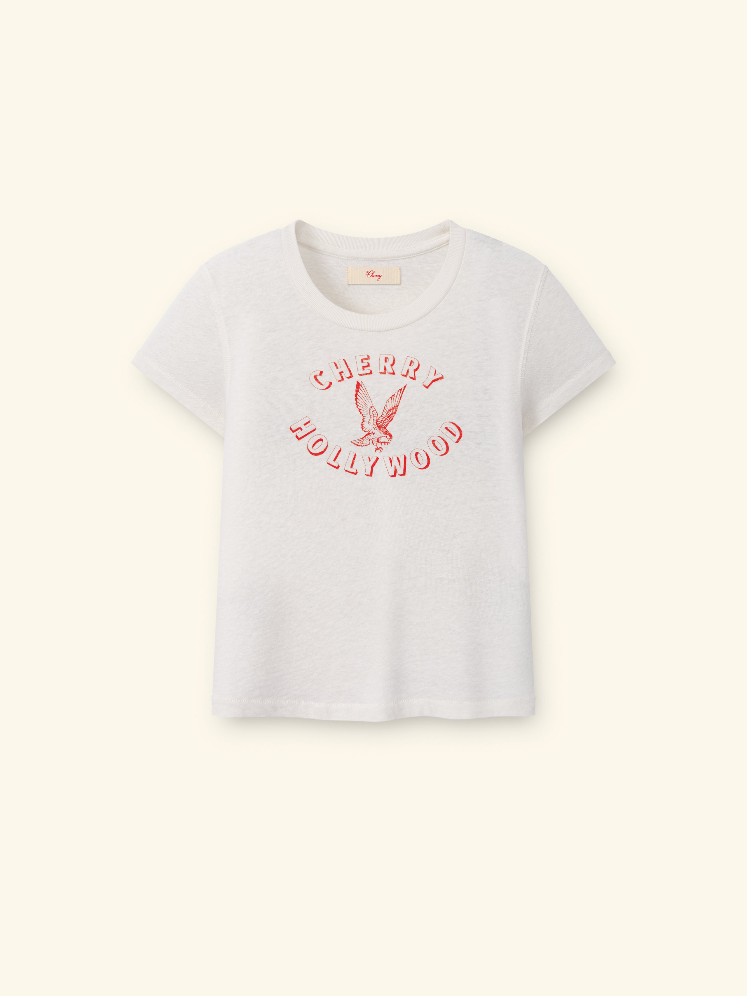 Women's Hollywood Fitted Tee (Straw)