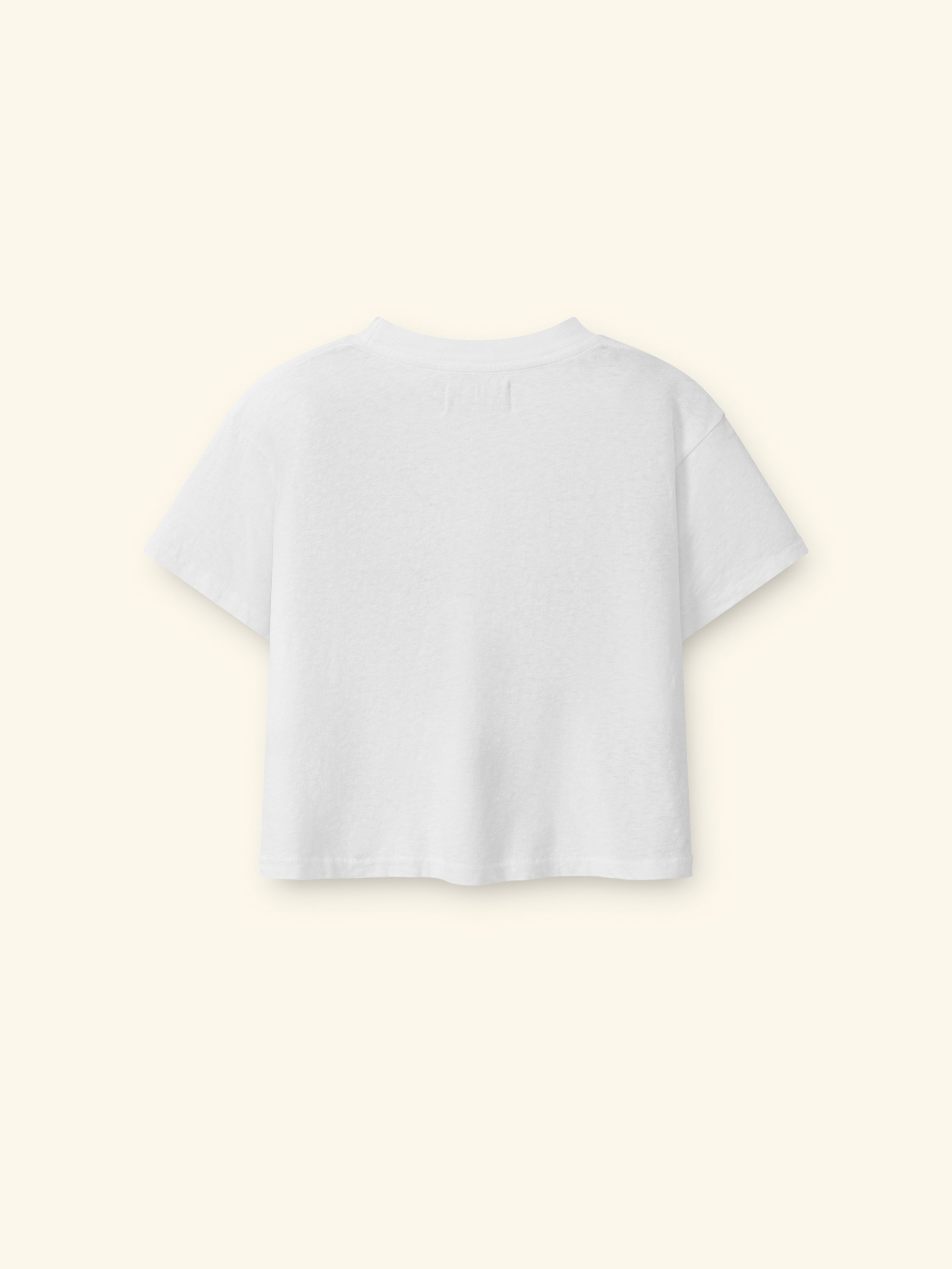 Women's Fish Boxy Tee (Vintage White)