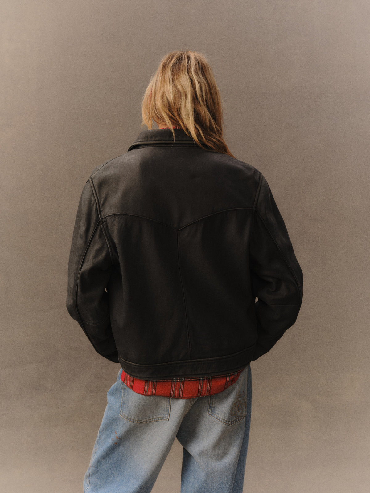 Vintage Leather Club Jacket