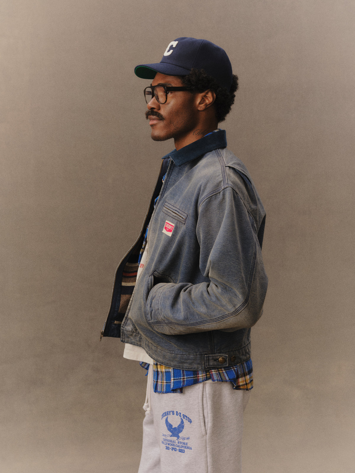 Sun Faded Work Jacket