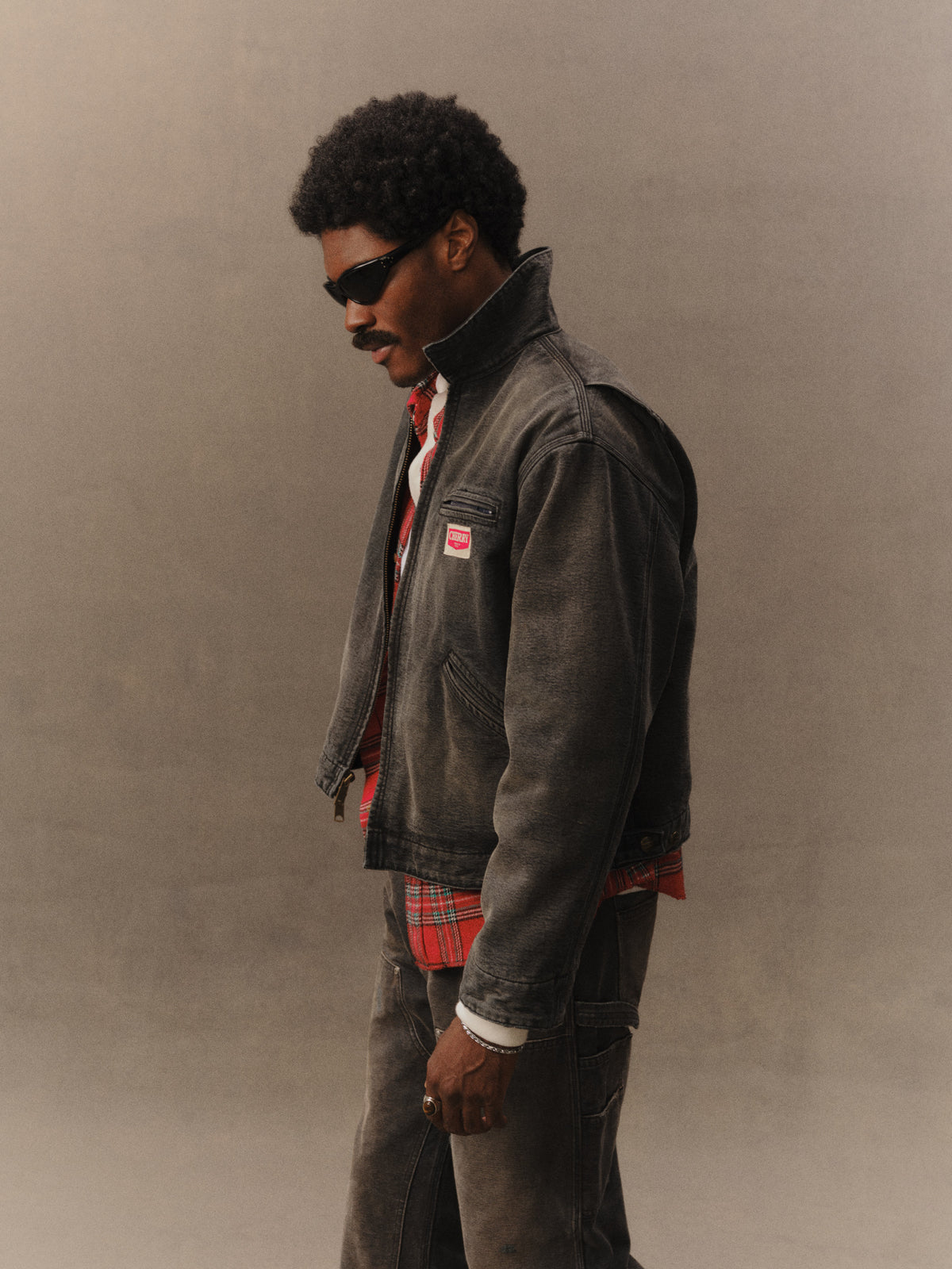 Sun Faded Work Jacket