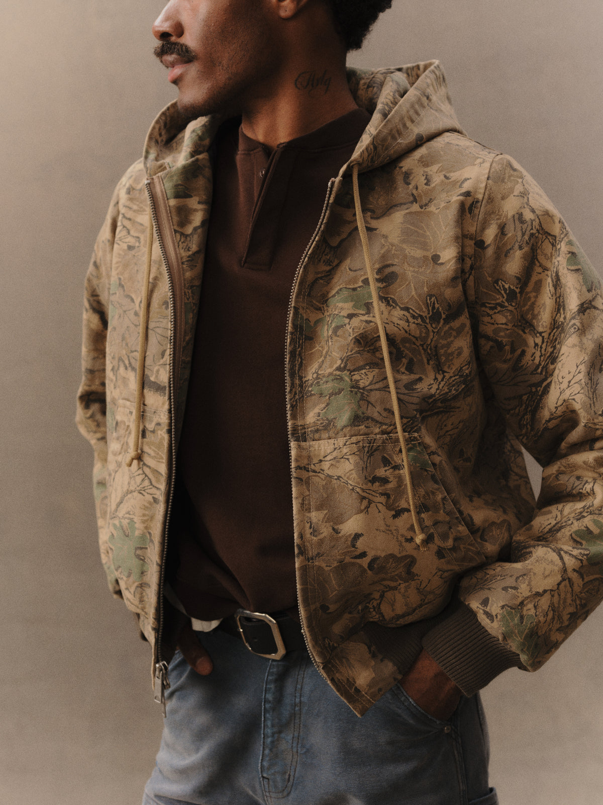 Hooded Work Jacket
